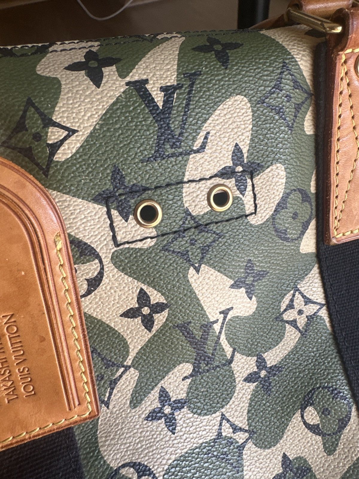 Louis Vuitton Marc jacobs Takashi Murakami Camouflage monogram keepall 55 Size ONE SIZE - 7 Thumbnail