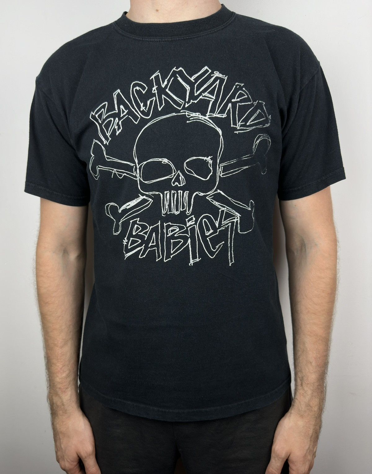 Band Tees Vintage Backyard Babies Skull Metal Rock Graphic T Shirt Tee Size US M / EU 48-50 / 2 - 2 Thumbnail