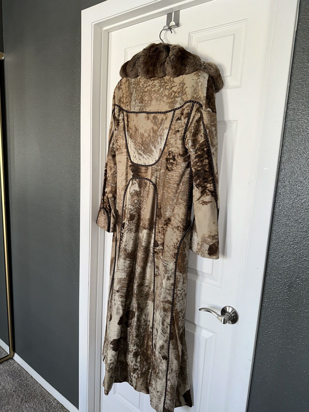Fendi Fendi Fur/Leather Calfskin Coat Size M / US 6-8 / IT 42-44 - 10 Thumbnail