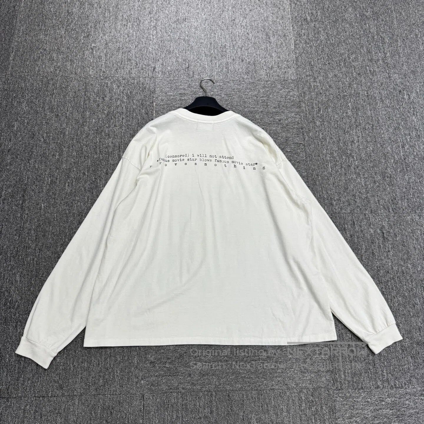 Enfants Riches Deprimes Enfants riches deprimes Graffiti long-sleeve shirt| Size US XL / EU 56 / 4 - 2 Thumbnail