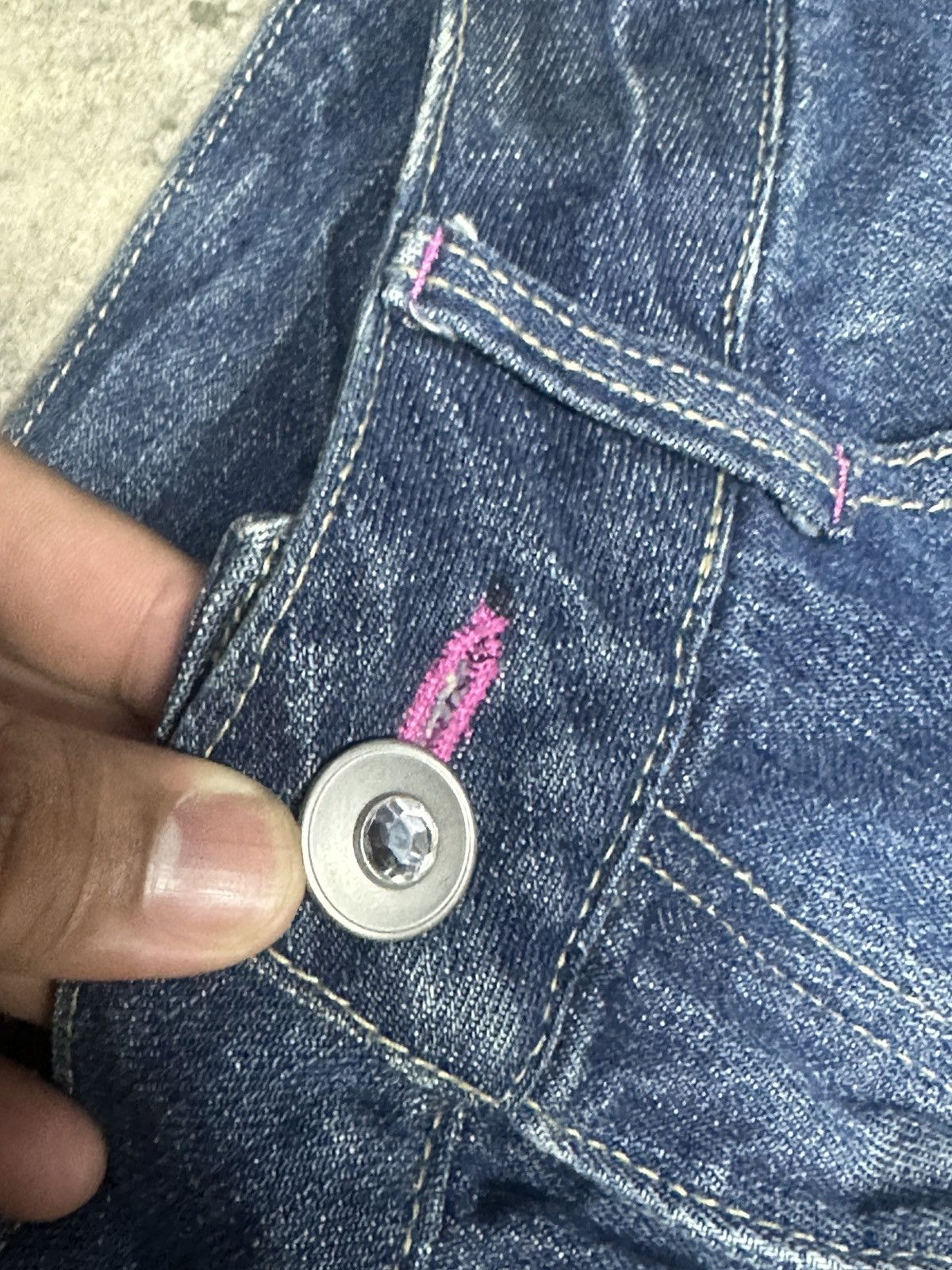 Cartoon Network × Peanuts Snoopy Peanuts Jean Leg Twisted Very Rare 🔥 Size US 30 / EU 46 - 5 Thumbnail
