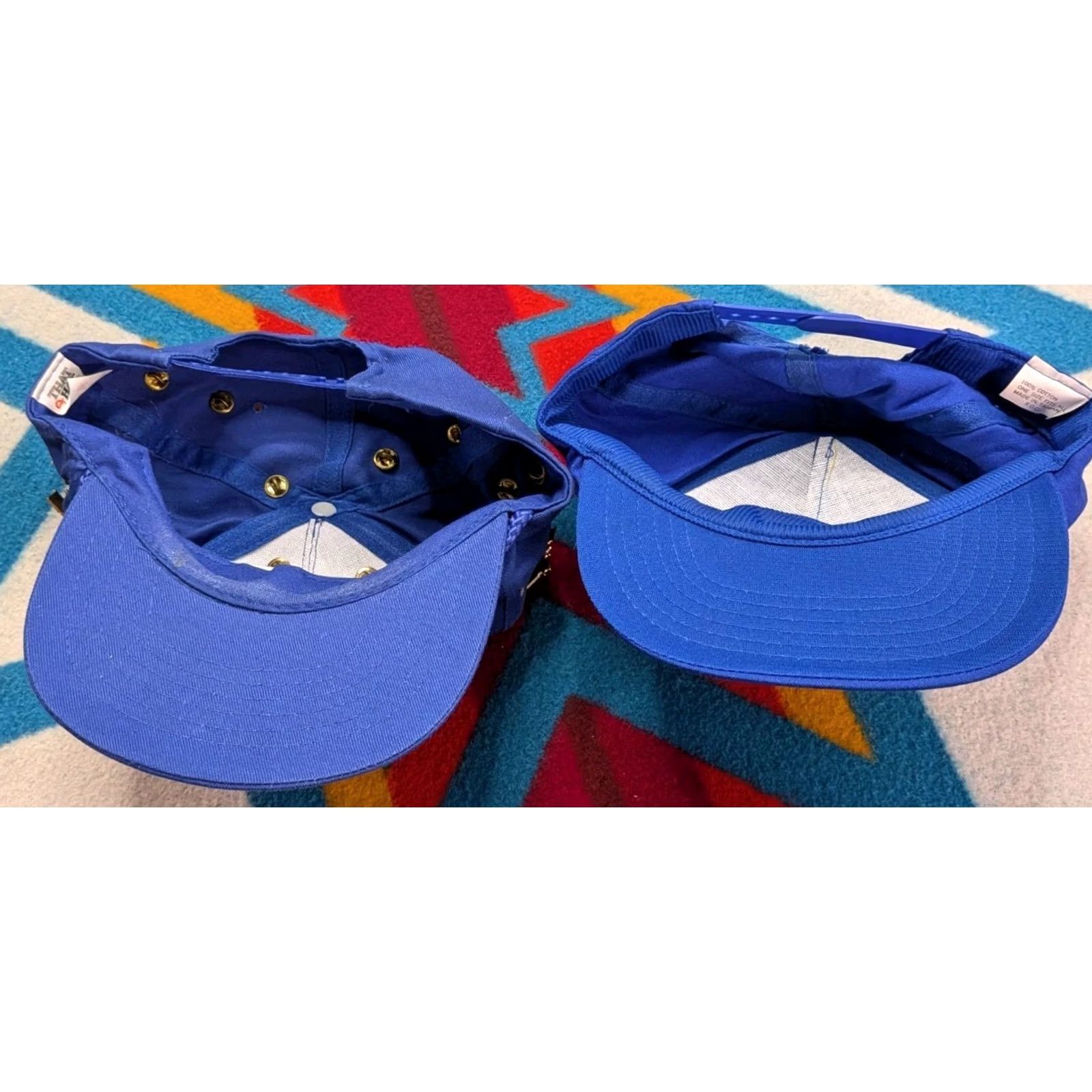 Vintage VINTAGE Goodwill Games Hat Lot Snapback USA Blue One Size Mens +19 Pins Pepsi Ted Turner 1990 Size ONE SIZE - 7 Thumbnail