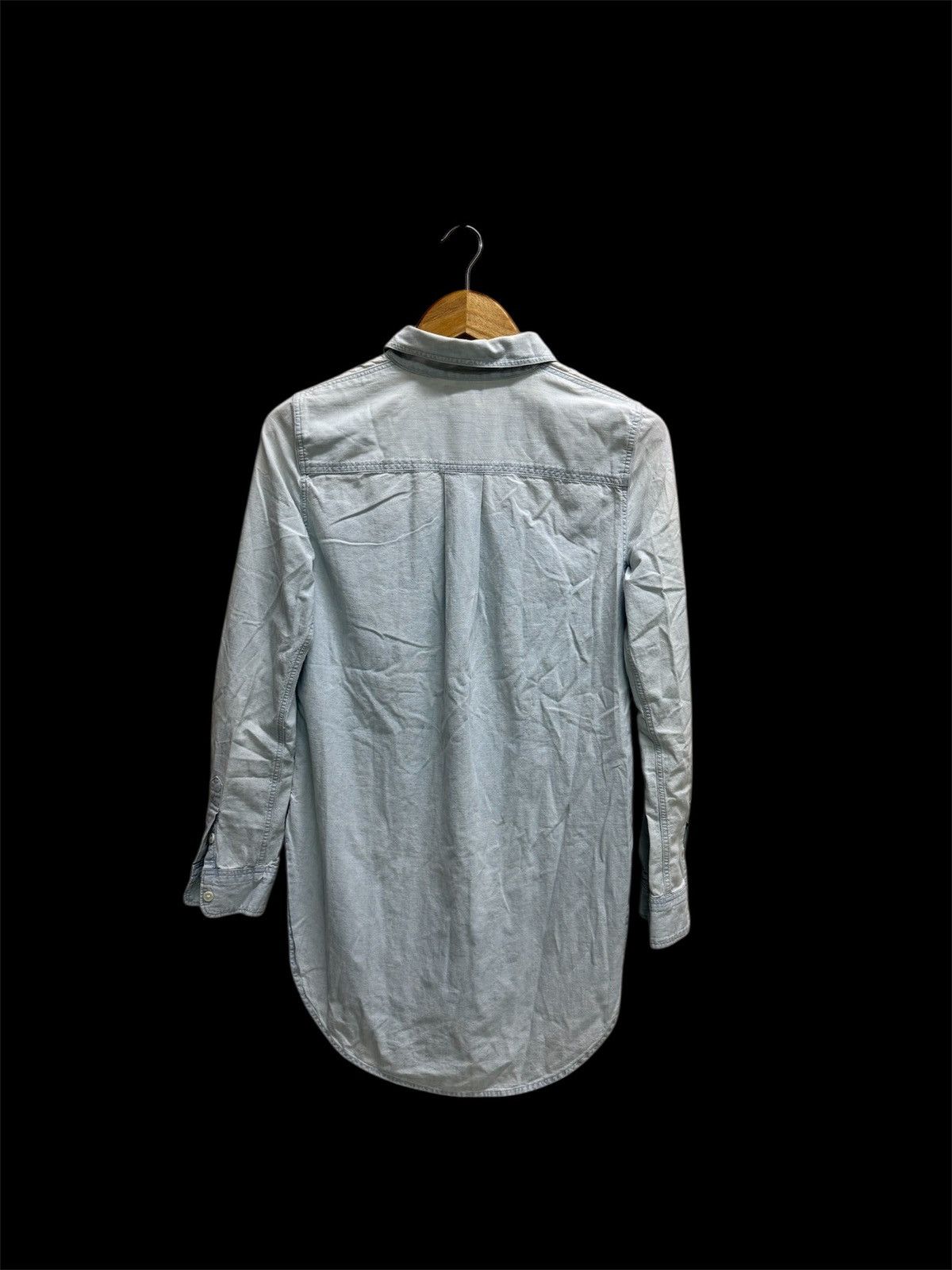 Levi's Levi’s light blue long sleeved denim button up shirt dress Size XS / US 0-2 / IT 36-38 - 2 Thumbnail