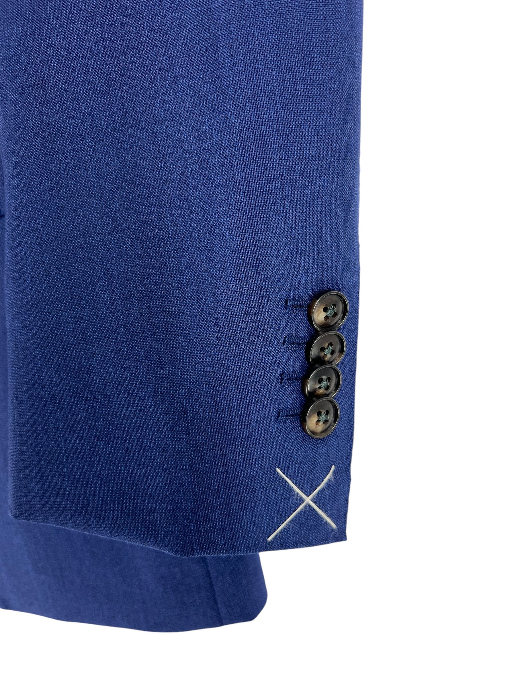 Suitsupply Lazio Wool Formal Blazer Waistcoat Suit EU:26; UK/US:42S Size 42S - 9 Thumbnail