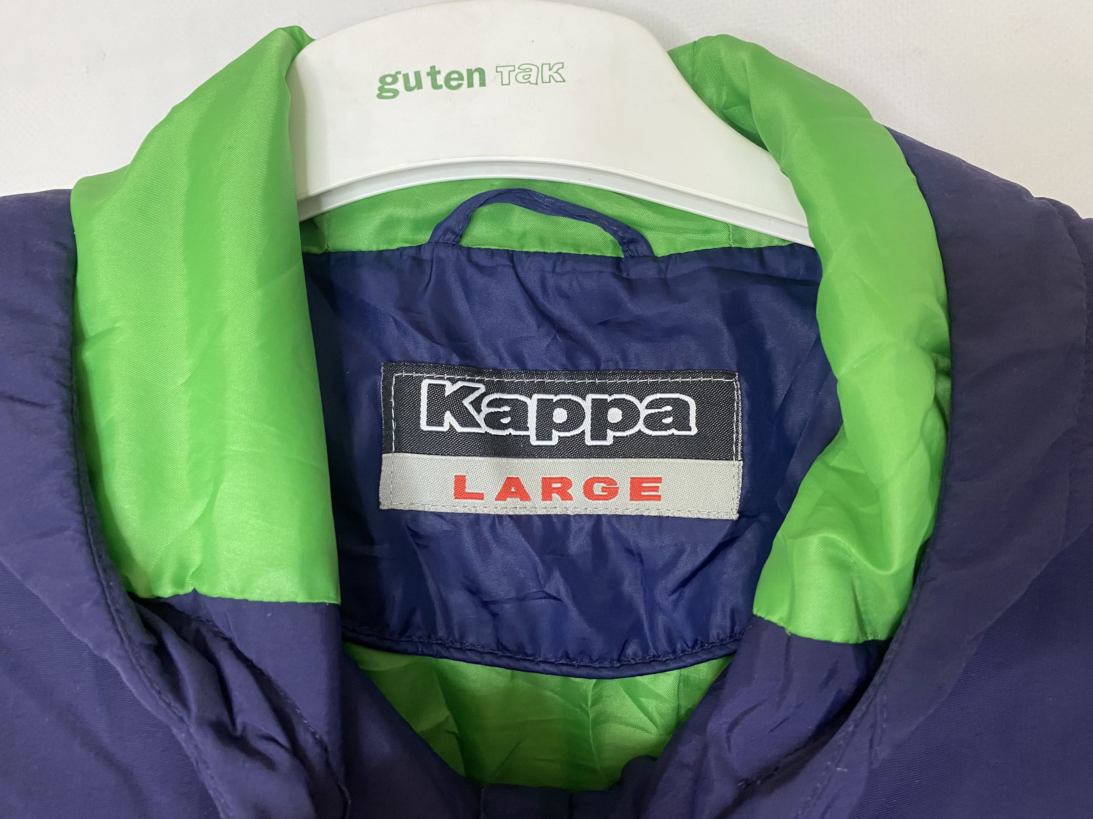 Kappa VFL WOLFSBURG TRAINING FOOTBALL SOCCER WINTER JACKET Size US L / EU 52-54 / 3 - 6 Thumbnail