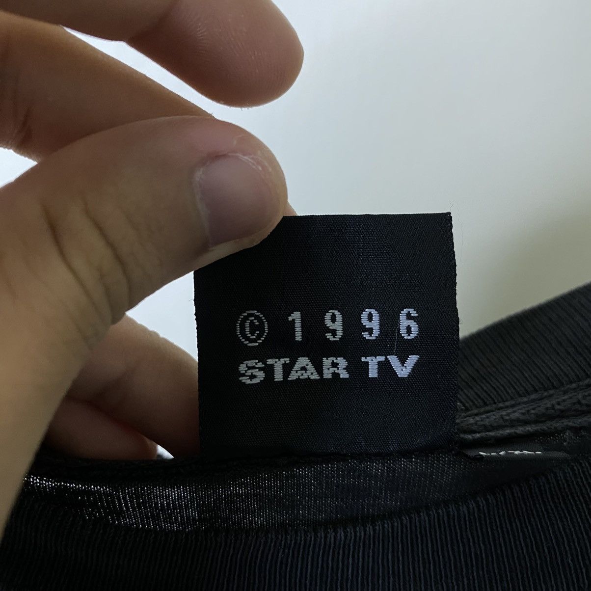 Vintage 1994 Channel [V] Music Television Channel by Star TV Promo T Size US L / EU 52-54 / 3 - 5 Thumbnail
