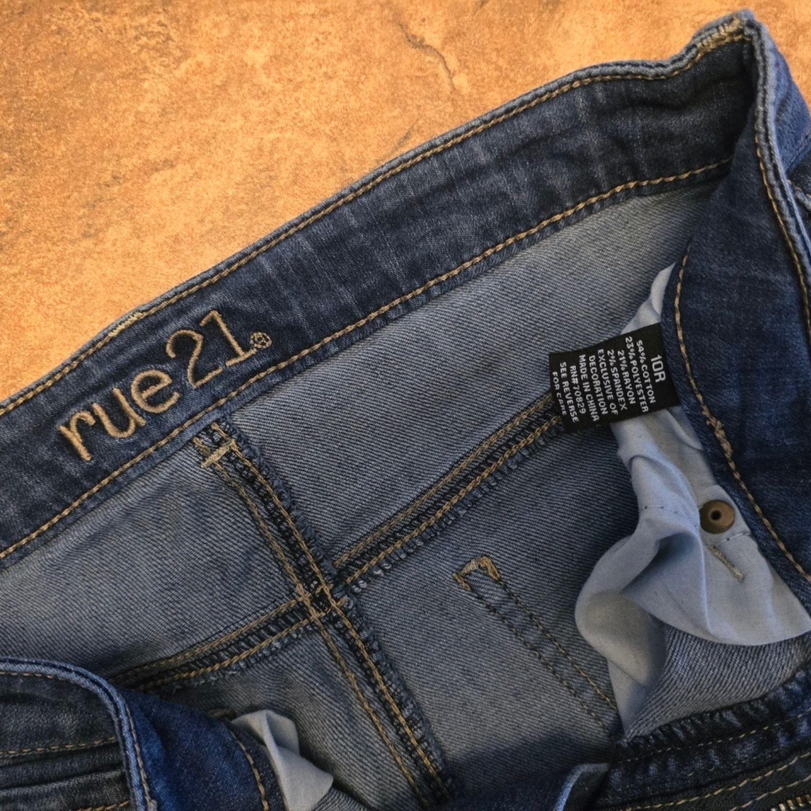 rue21 Dark Denim | RUE21 | Skinny Jean Size 32" / US 10 / IT 46 - 3 Thumbnail