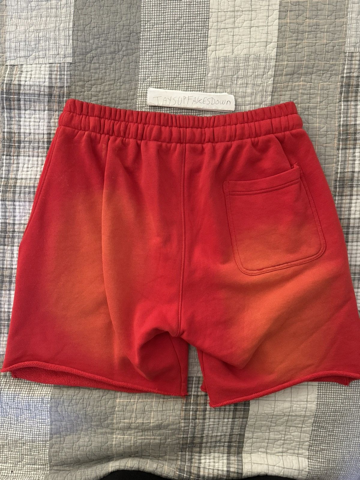 Vertabrae Vertabrae D-3 Sweatshorts Red Size Medium Size US 32 / EU 48 - 2 Thumbnail