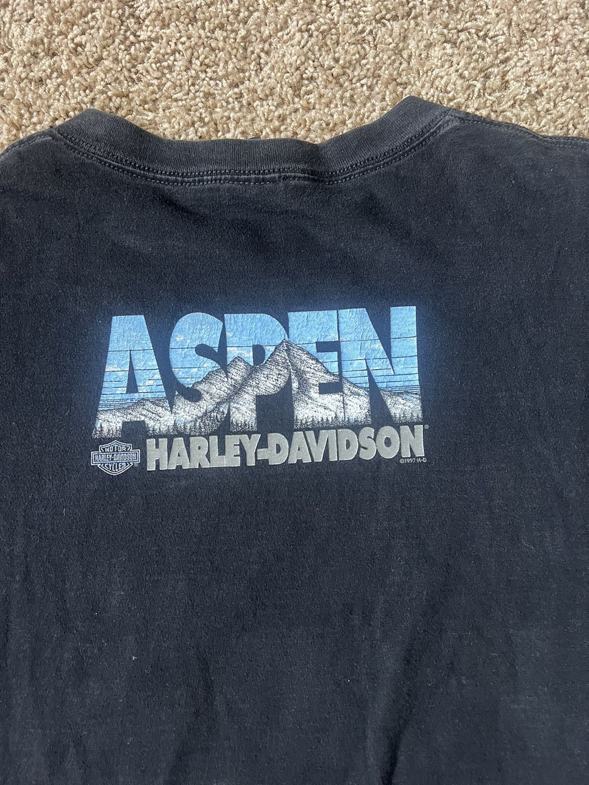 Harley Davidson Harley Davidson Flame shirt aspen colorado Size US XL / EU 56 / 4 - 6 Thumbnail