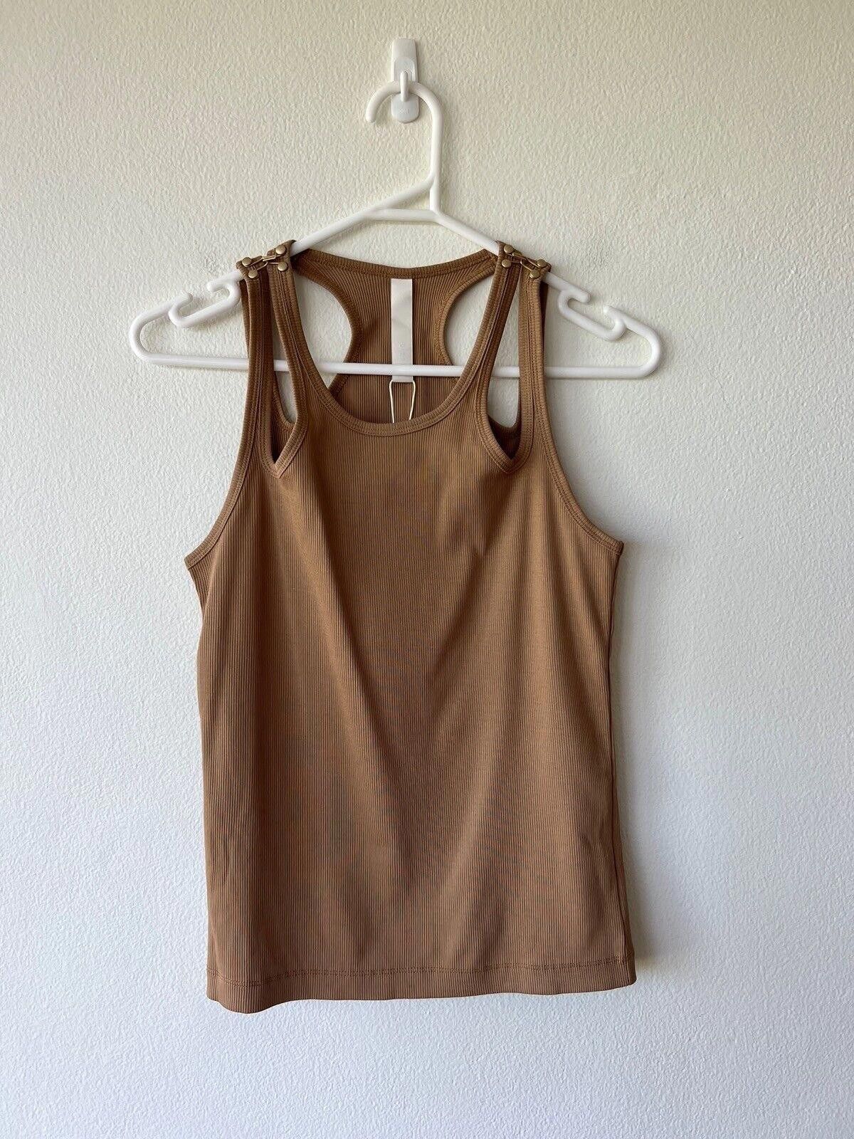 Dion Lee New dion lee teardrop top rib tank singlet small timber tan Size S / US 4 / IT 40 - 1 Thumbnail