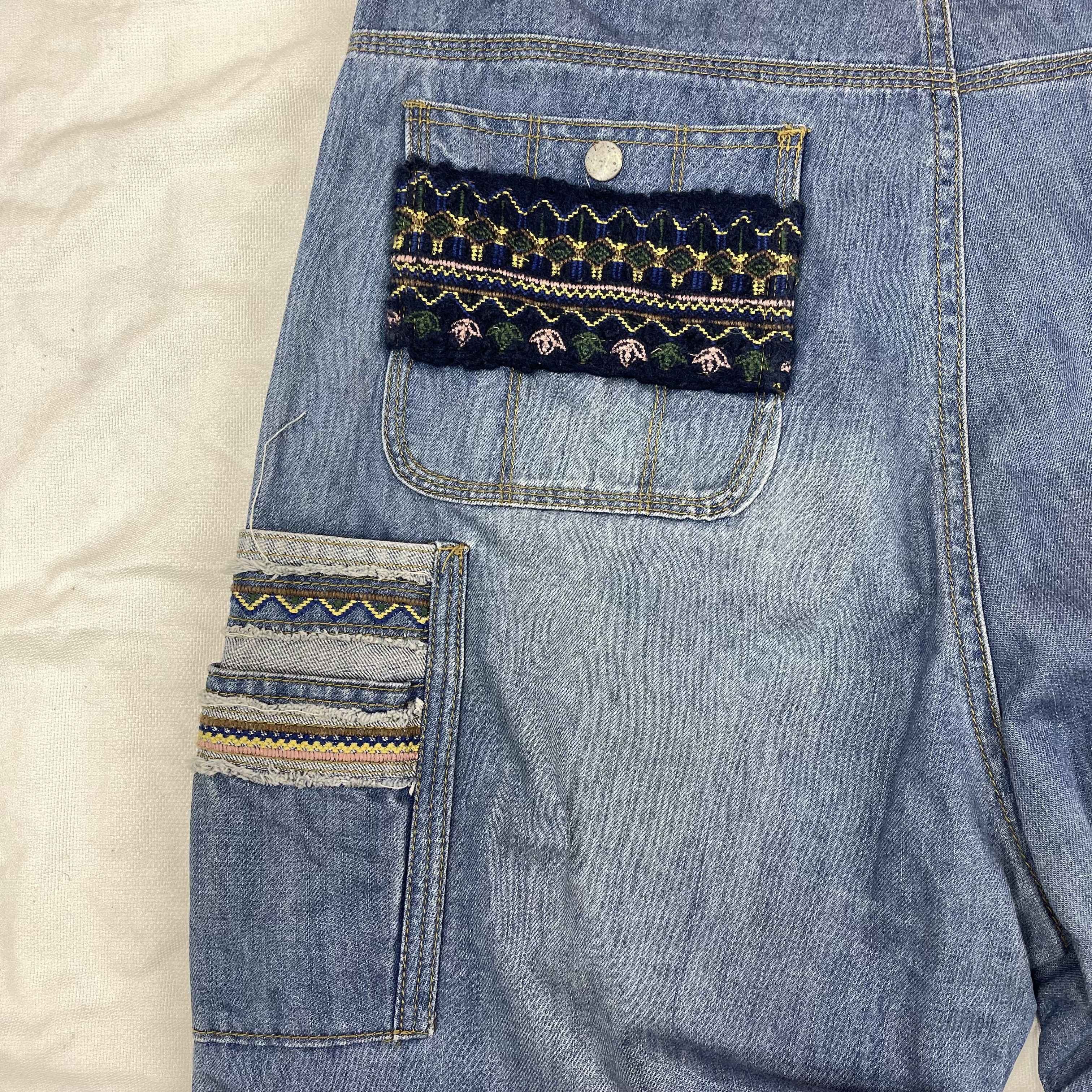 Japanese Brand TITICACA Denim Jeans #1220/AQ Size US 34 / EU 50 - 5 Thumbnail