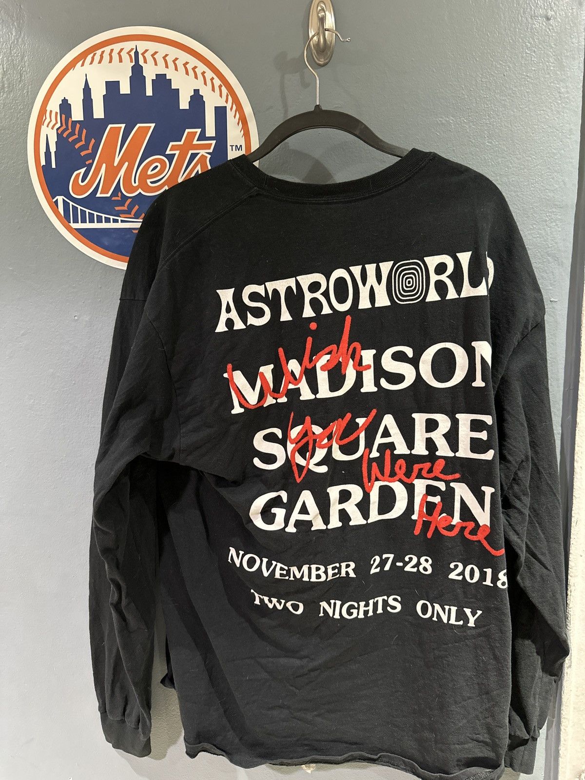 Vintage TRAVIS SCOTT ASTROWORLD I LOVE NY TEE Size US L / EU 52-54 / 3 - 2 Thumbnail