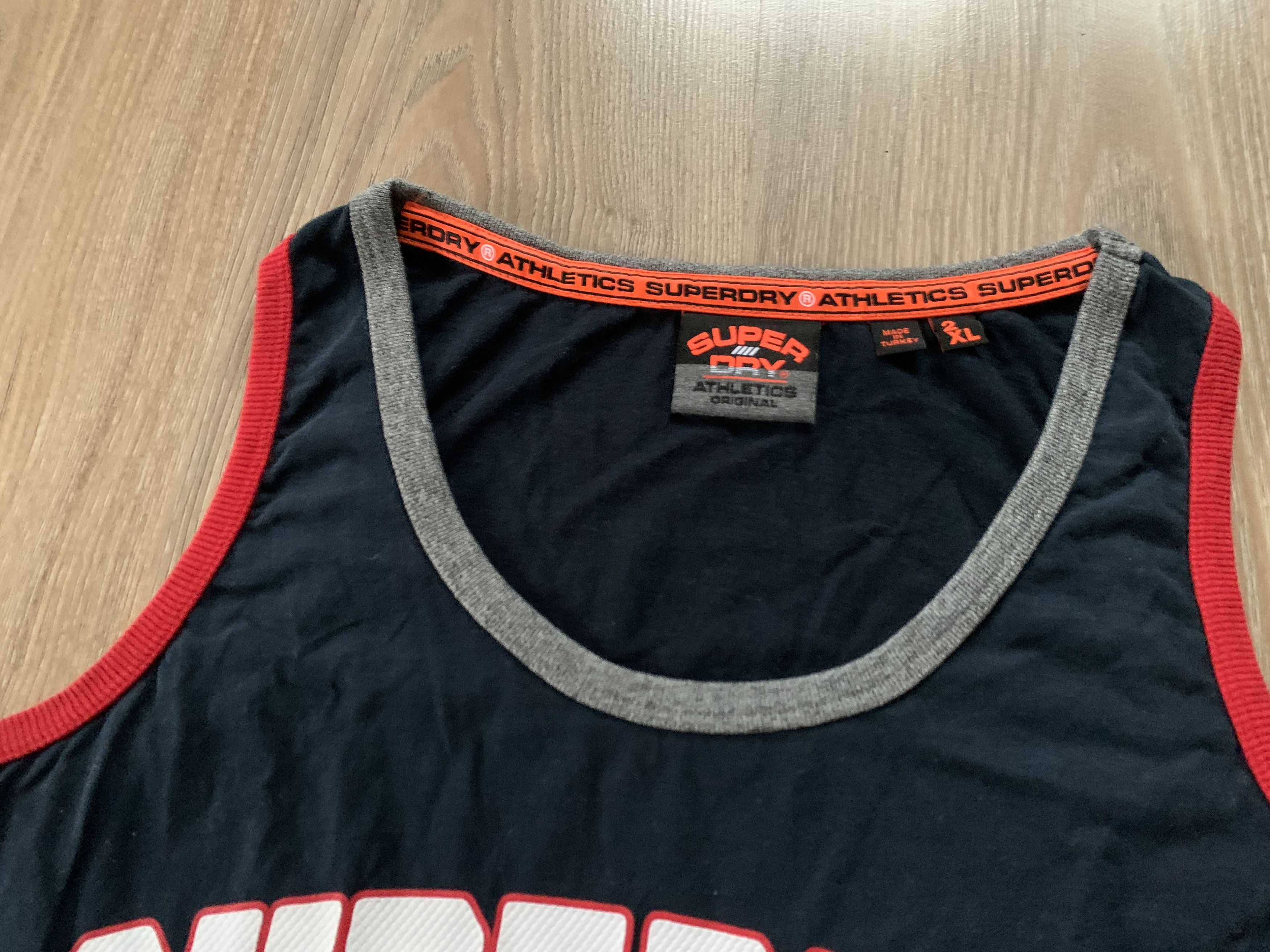 Japanese Brand × Superdry Superdry State Printed Sleeveless T Shirt Size US XL / EU 56 / 4 - 4 Thumbnail