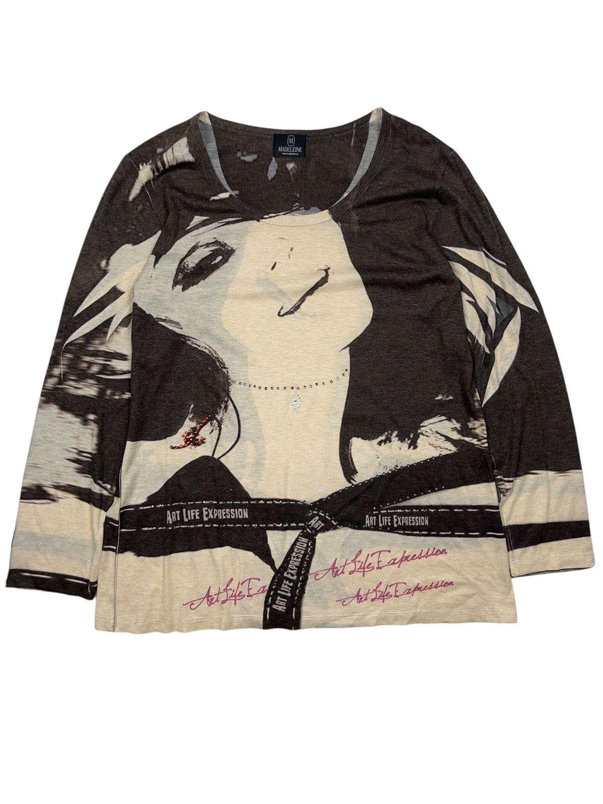 Seditionaries × Vintage Amazing y2k Madeleine Jean Paul Gaultier Style Blouse Size L / US 10 / IT 46 - 1 Thumbnail