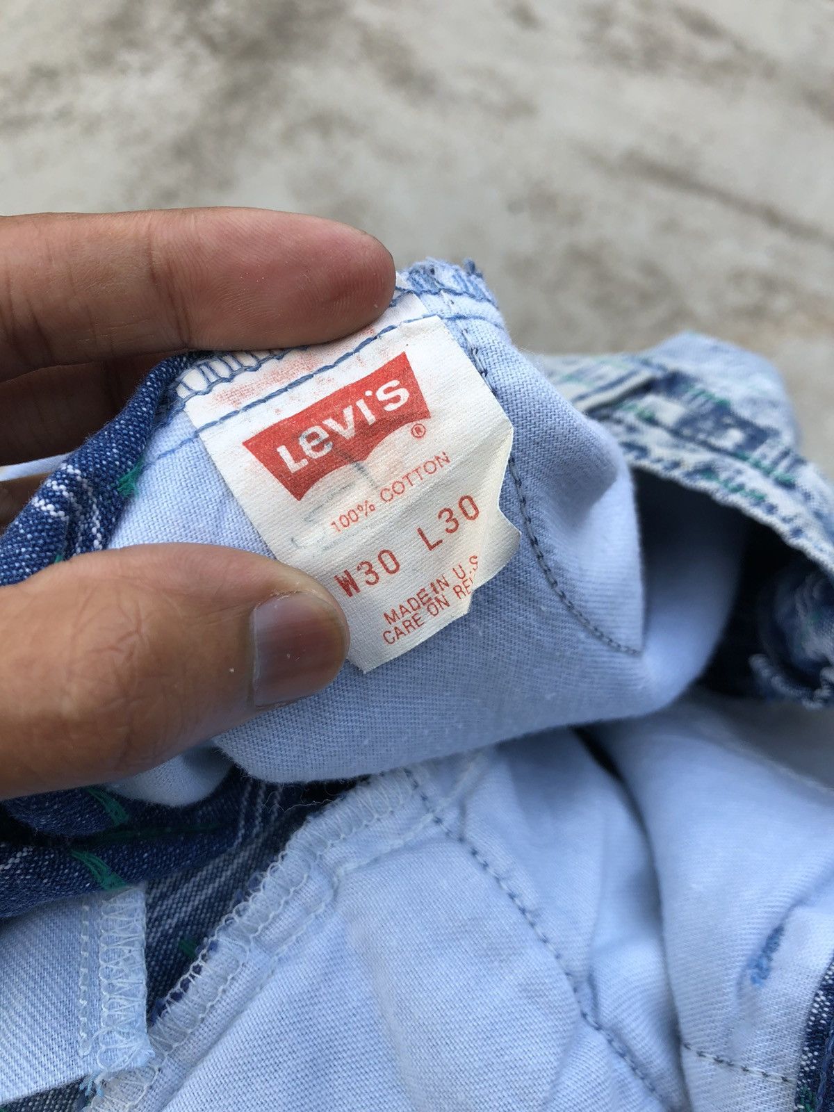 Levi's × Vintage VINTAGE LEVIS SILVERTAB DENIM Size US 29 - 6 Thumbnail