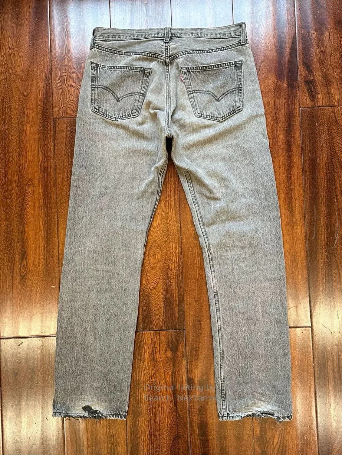 Vintage Vintage Levi's 501 90s USA Jeans. Size US 33 - 2 Thumbnail