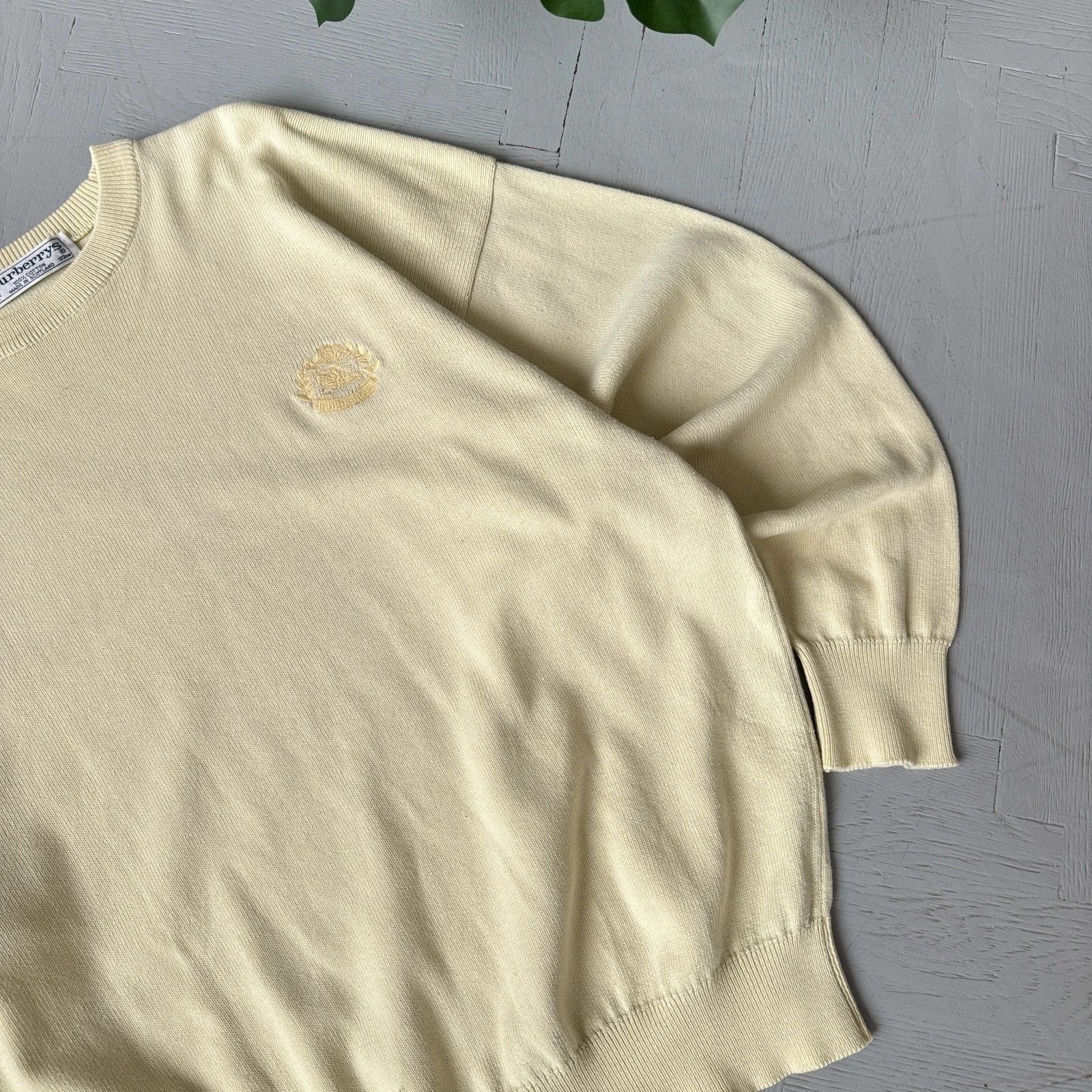 Burberry Vintage Burberry Preppy Cotton Sweater Elegant Style Size US M / EU 48-50 / 2 - 3 Thumbnail