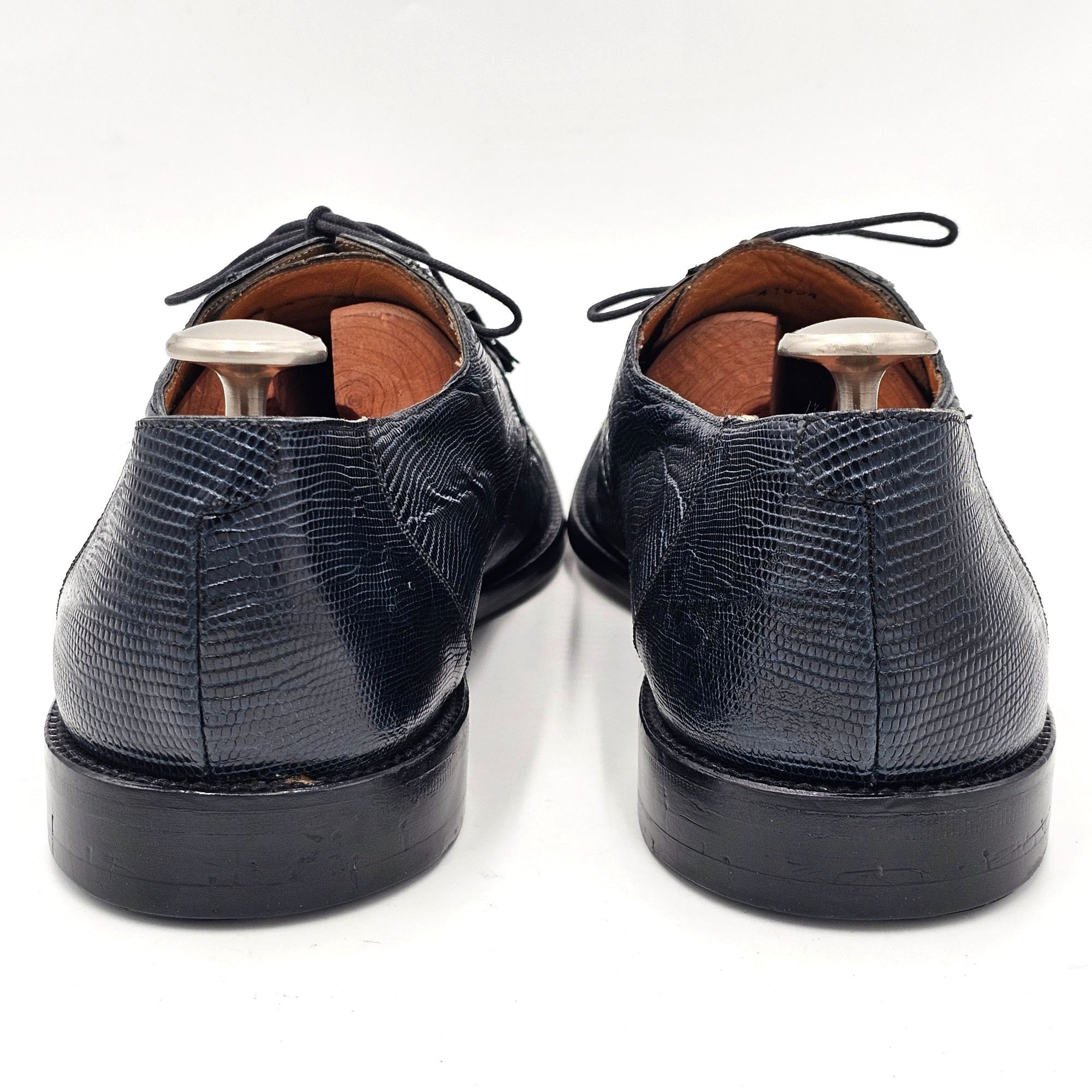 Other Vintage Exotic Black Teju Lizard and Alligator Men 15 Paolo Size US 15 / EU 48 - 5 Thumbnail