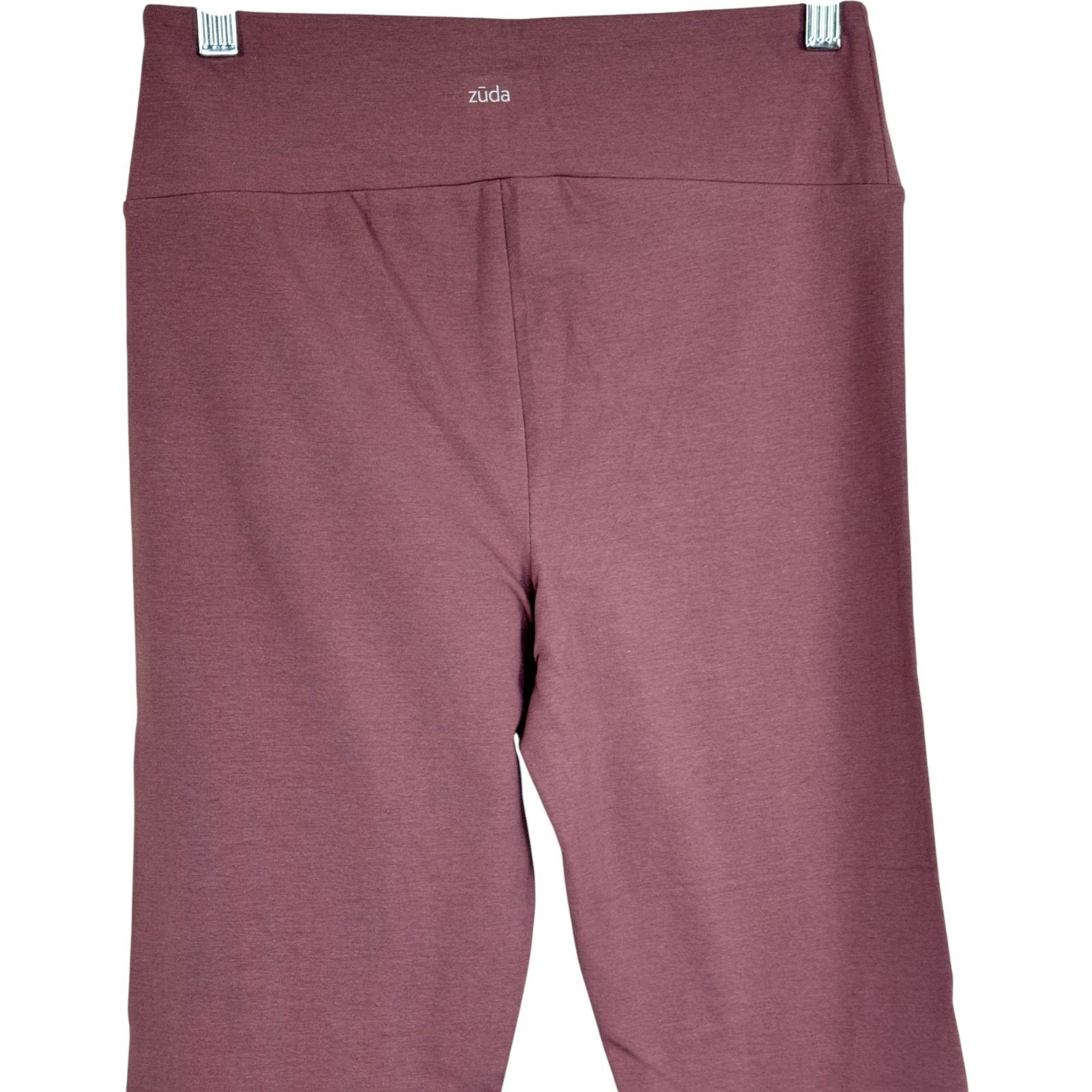 Other zuda Regular Basic Redefined Crop Legging Burgundy Rose XS Size 24" / US 00 / IT 34 - 12 Thumbnail