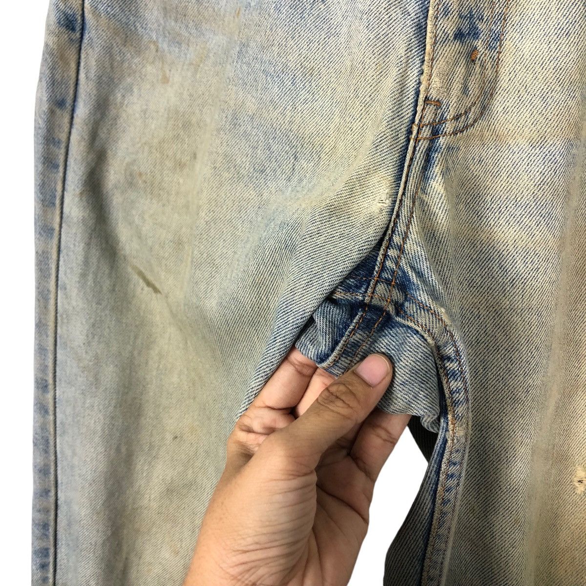 Levi's 🔥VINTAGE DENIM JEANS TROUSERS LEVI’S 550 Size US 32 / EU 48 - 16 Thumbnail