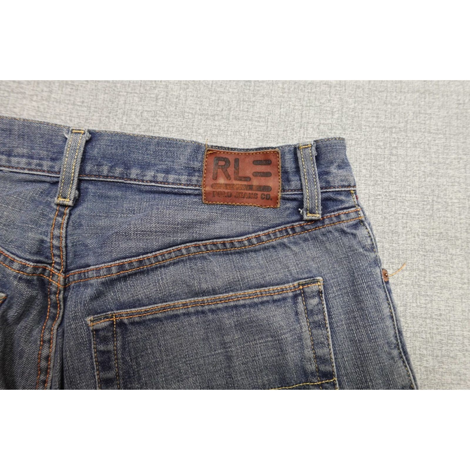 Polo Ralph Lauren Polo Ralph Lauren Hayden Jeans Mens 33x32 Blue Relaxed Fit Denim Straight Jeans Size US XS / EU 42 / 0 - 2 Thumbnail