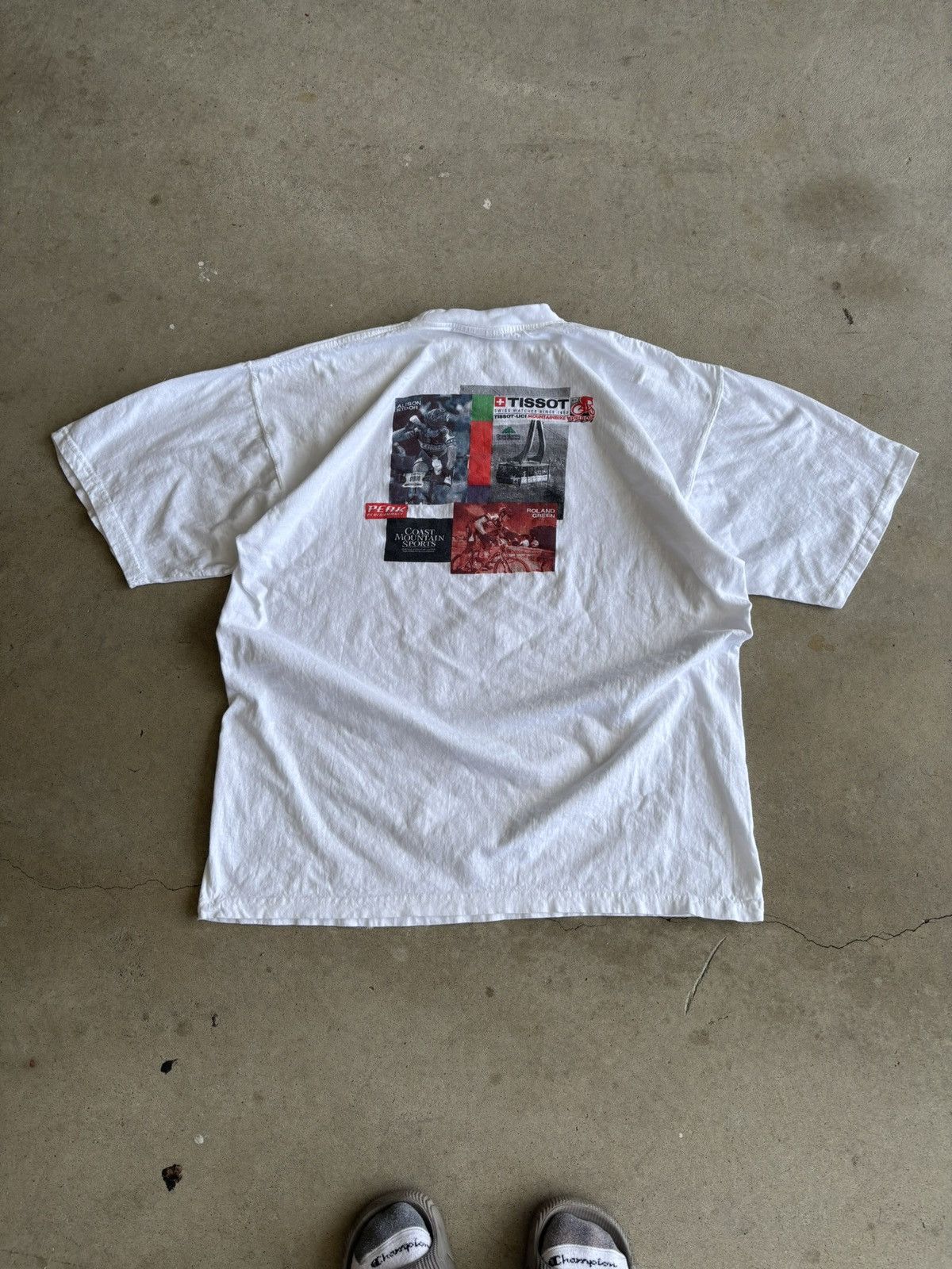 Tissot Vintage Tissot Swiss Watches 2004 Bike World Cup Tee Size US XL / EU 56 / 4 - 1 Thumbnail