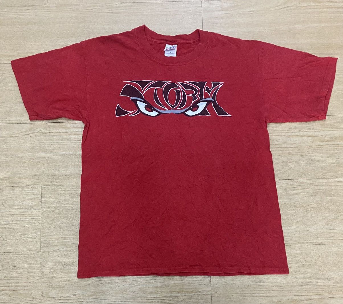 Vintage Bjork Storm Eyes 2002 Vintage T-Shirt Red Vespertine Tour Size US L / EU 52-54 / 3 - 1 Thumbnail