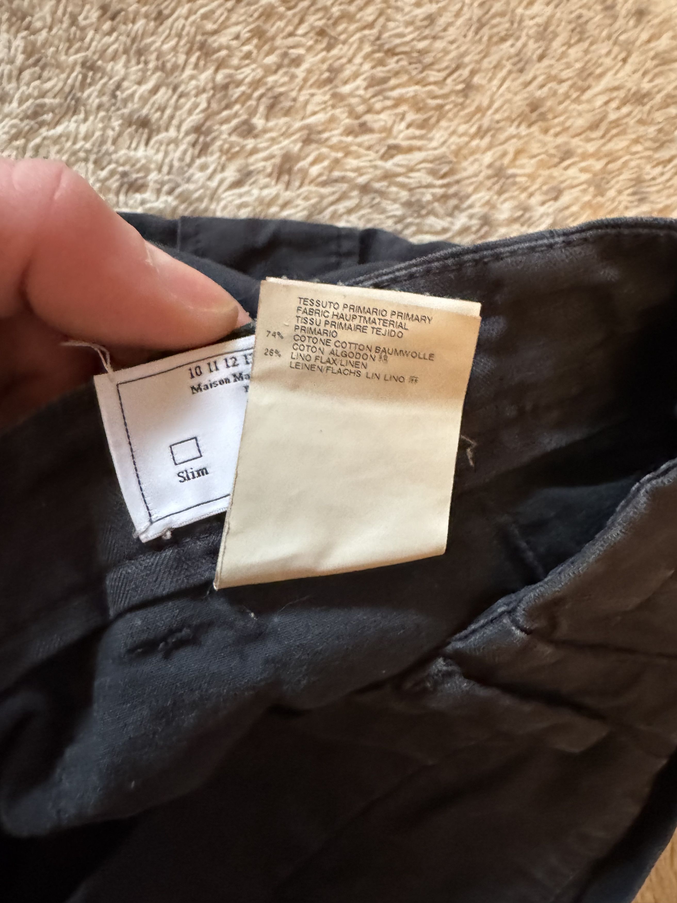 Maison Margiela Maison Margiela Vintage SS12 Cotton Linen Shorts Size US 32 / EU 48 - 8 Thumbnail