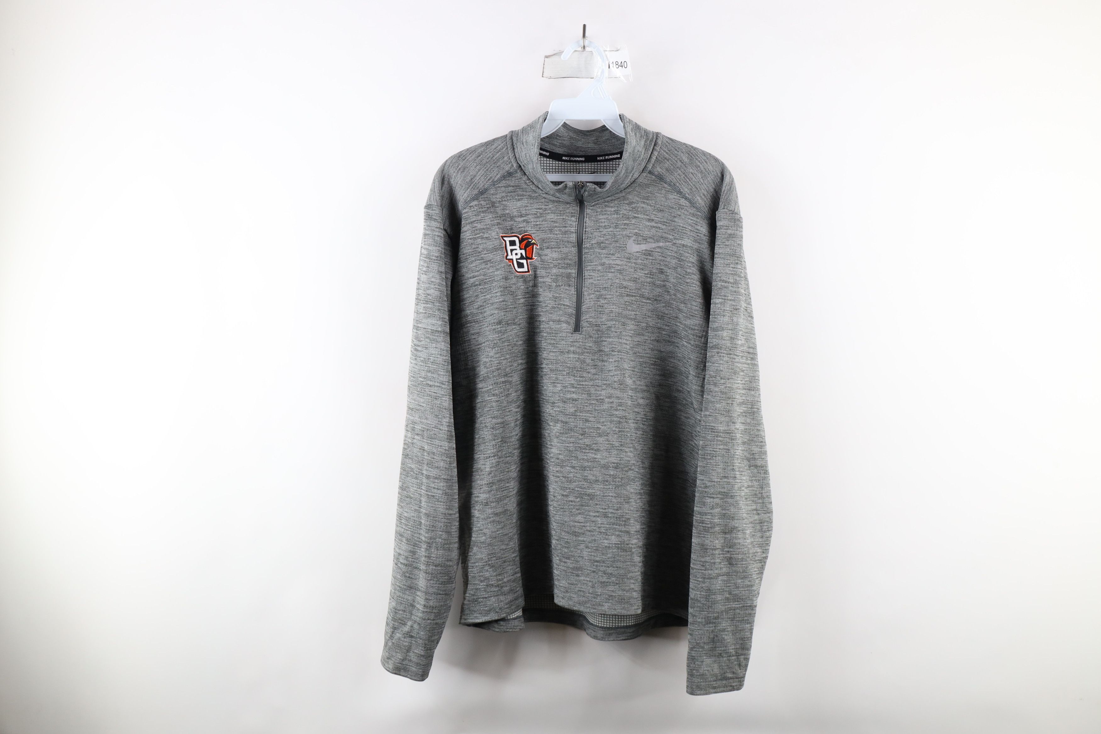 Nike × Vintage Nike Bowling Green State University Football Half Zip Top Size US L / EU 52-54 / 3 - 1 Thumbnail