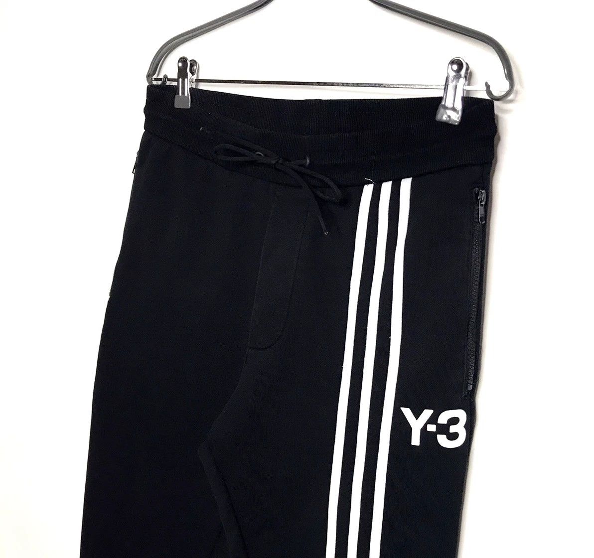 Y-3 Y-3 Stripe Pants Spring/Summer 2016 Men’s Sz 48 Black Size US 32 / EU 48 - 4 Thumbnail