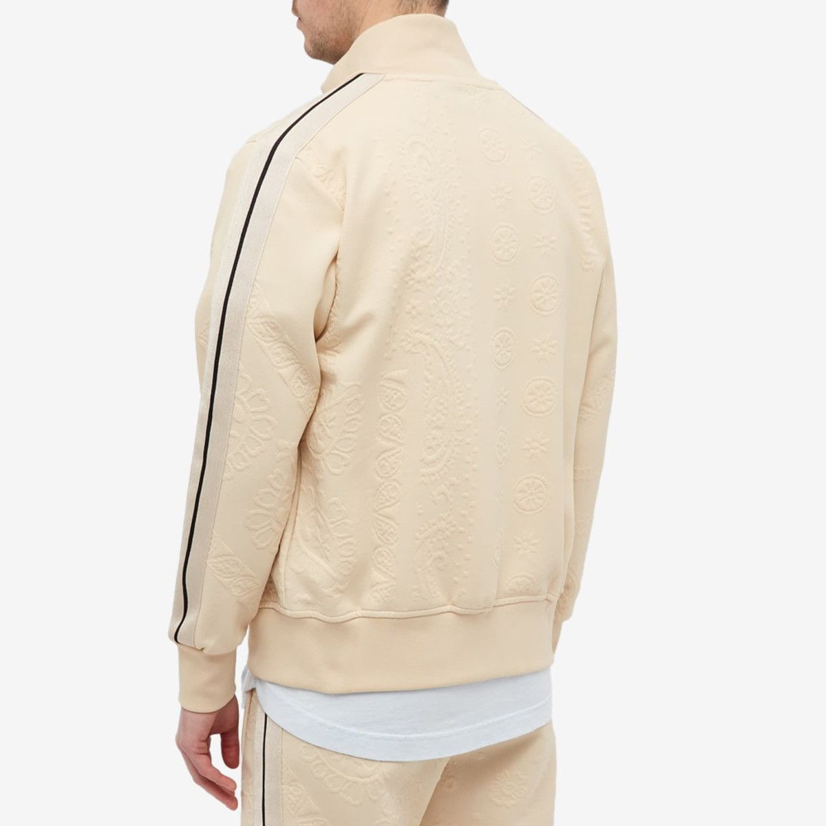 Palm Angels Palm Angels Embossed Bandana Track Jacket Zip Size XL Size US XL / EU 56 / 4 - 25 Thumbnail