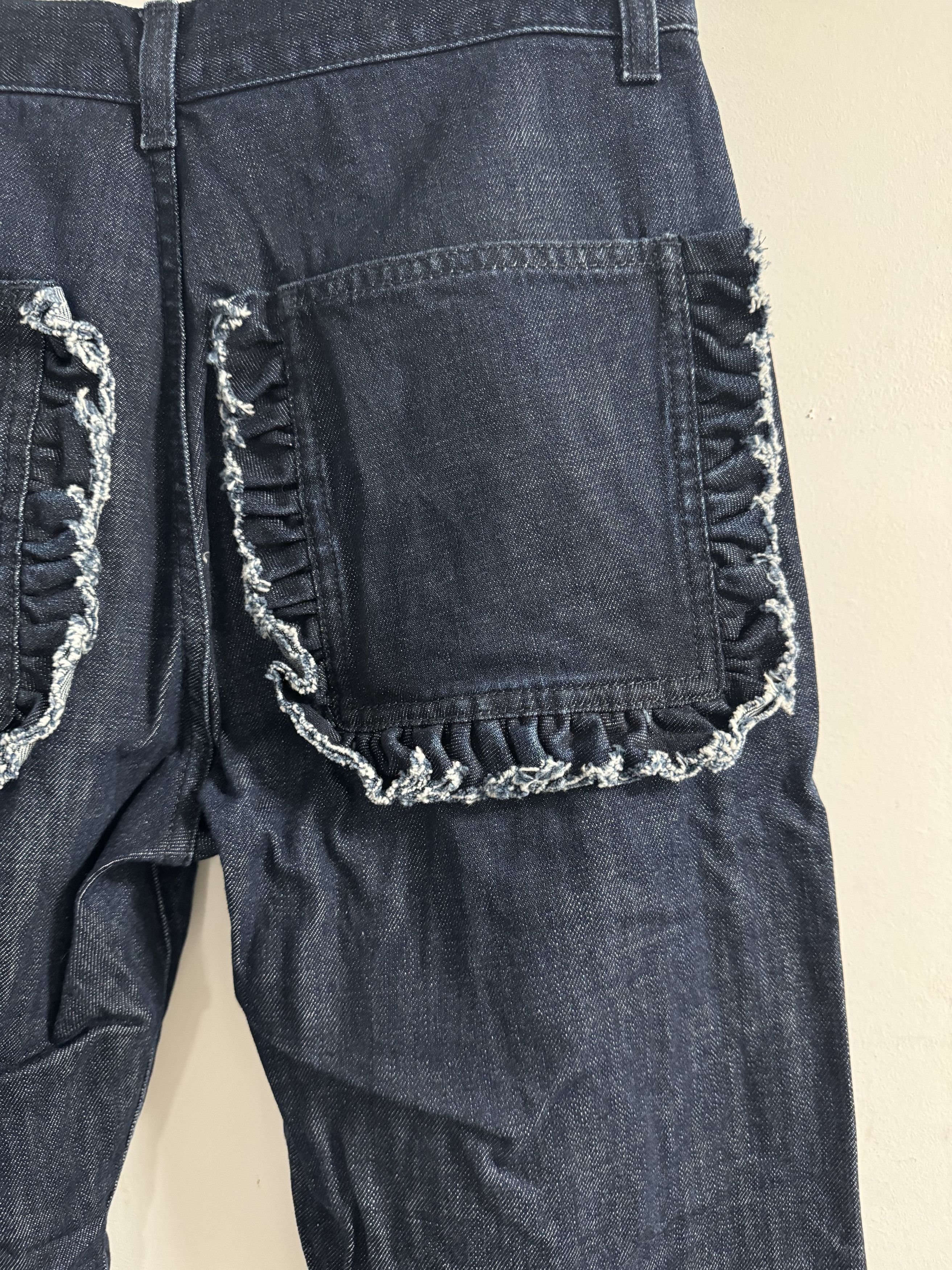 Molly Goddard Menswear Molly Goddard Men's Blue Denim Jeans Size US 30 / EU 46 - 3 Thumbnail