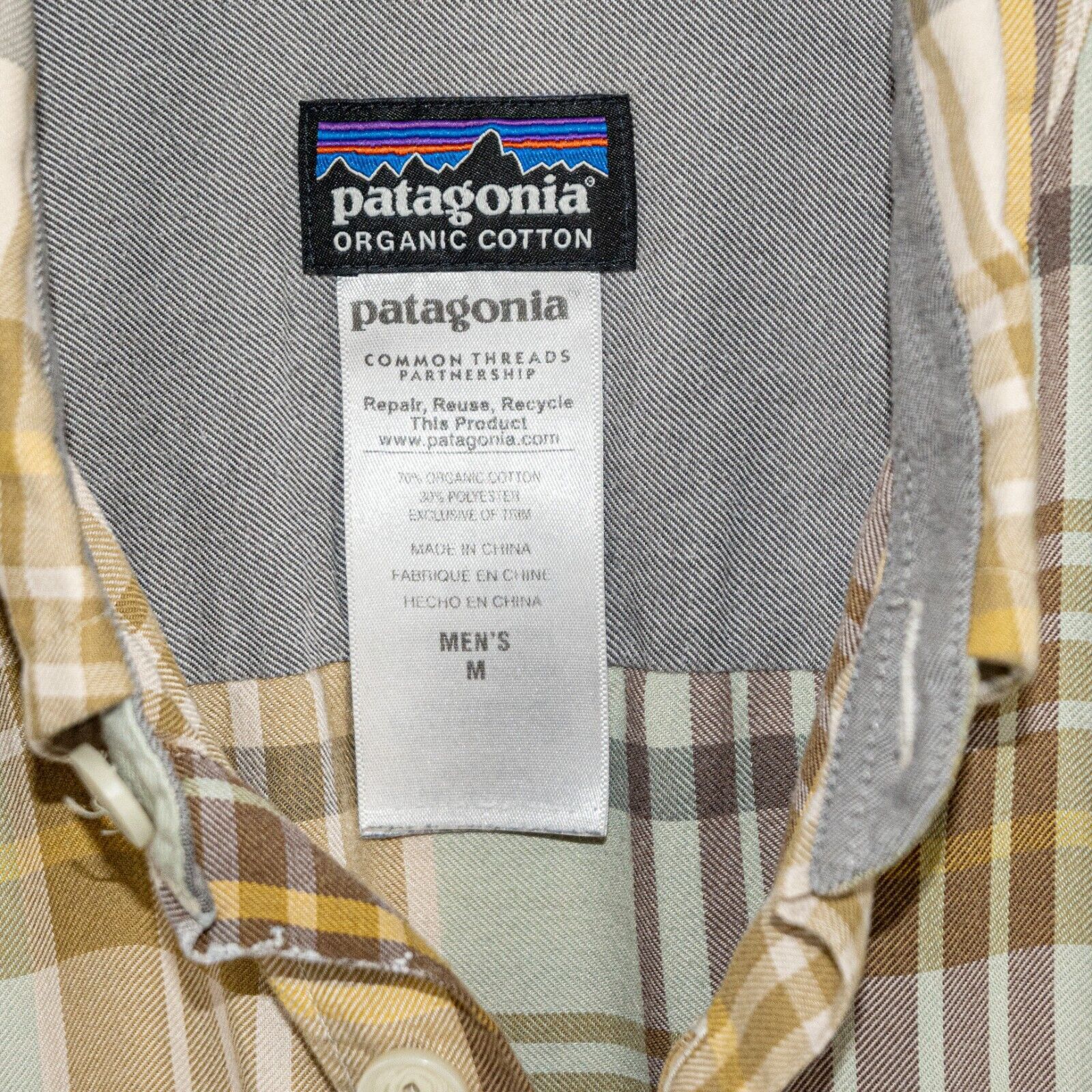 Patagonia Patagonia Button up Birdshot Shirt Bleached Stone Size US M / EU 48-50 / 2 - 2 Thumbnail