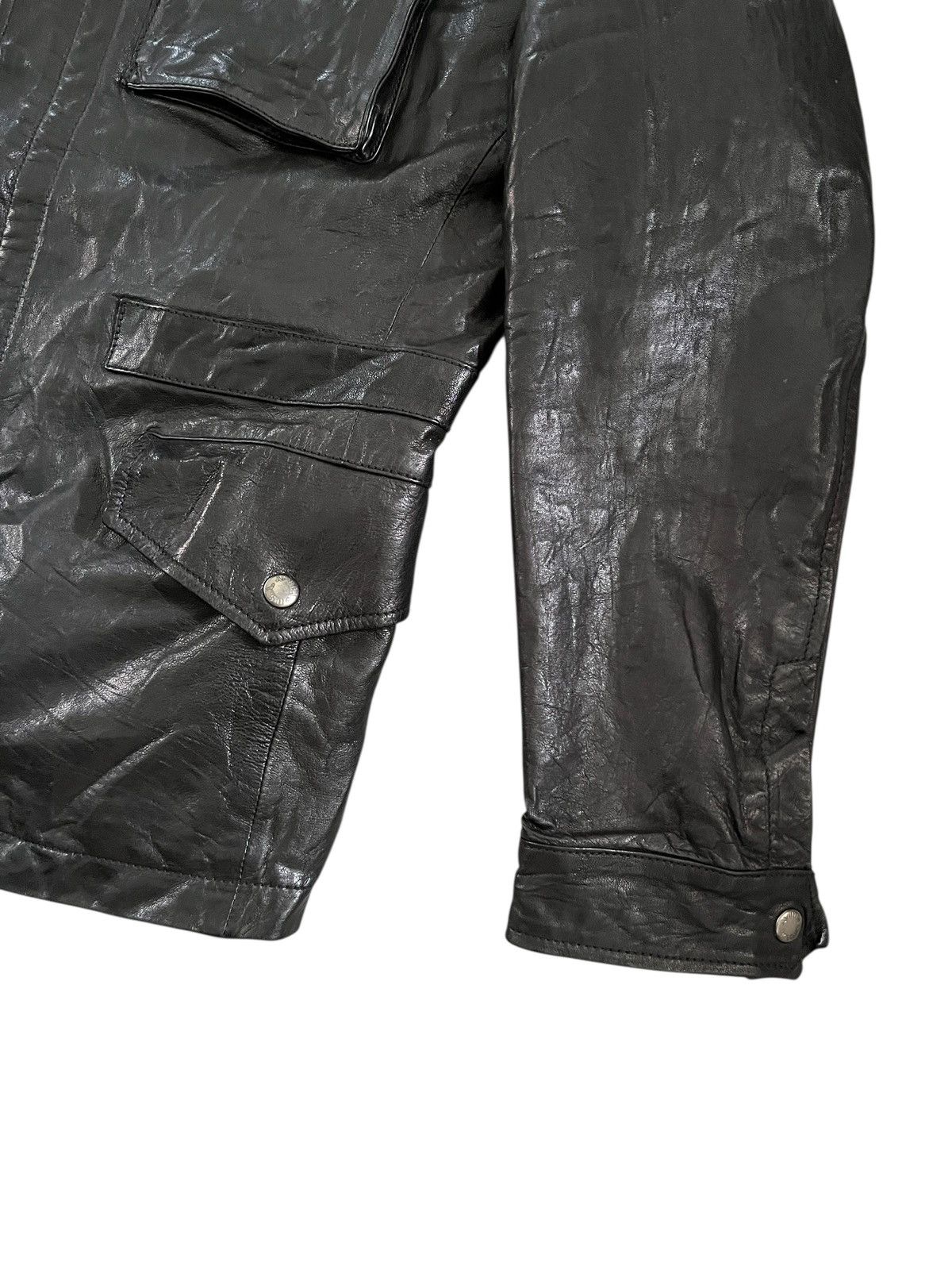 Avirex 2000s Avirex M65 Sheepskin Leather Jacket Size US L / EU 52-54 / 3 - 5 Thumbnail