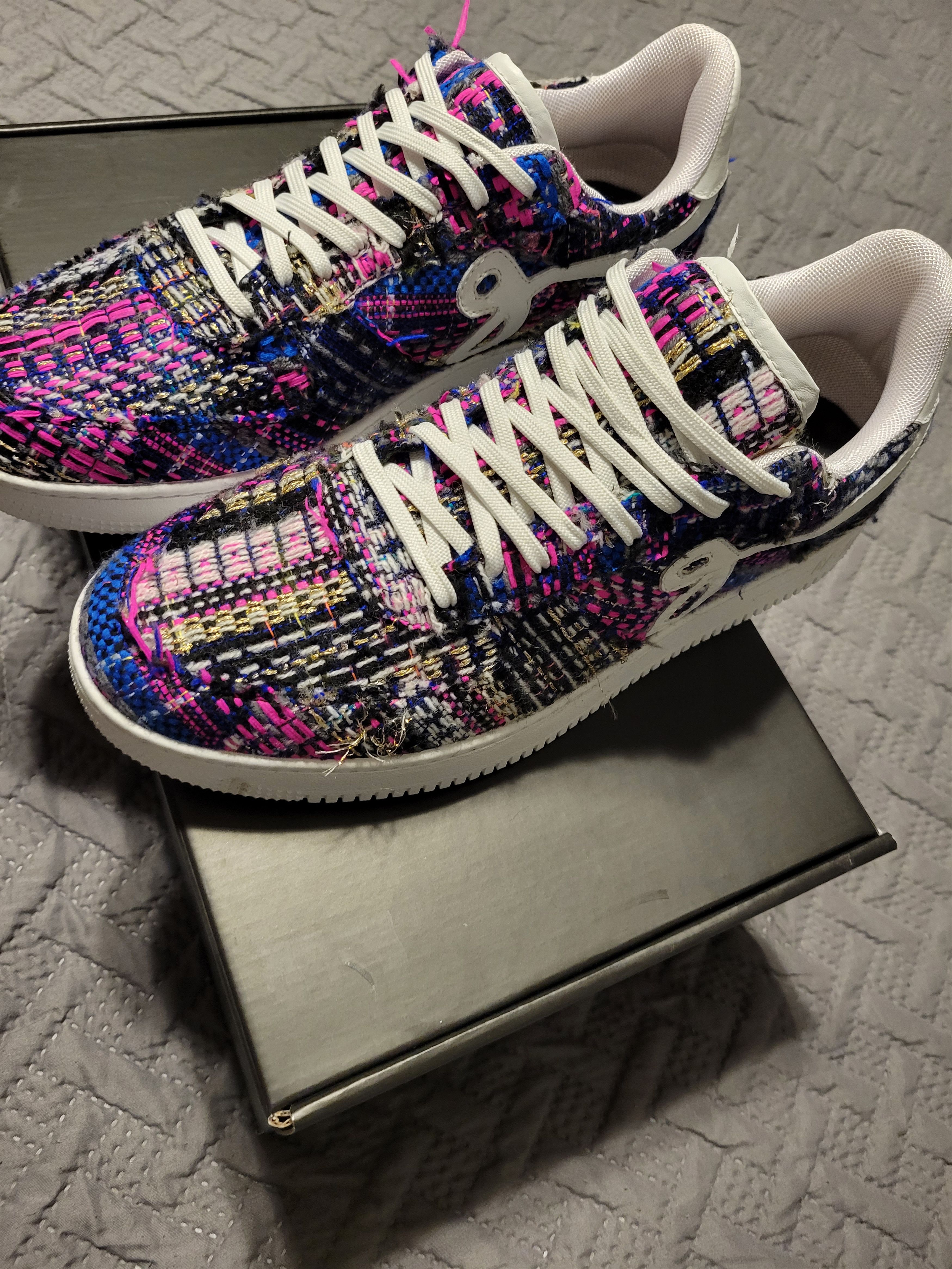John Geiger Unreleased Tweed GF-01's Size US 13 / EU 46 - 6 Thumbnail