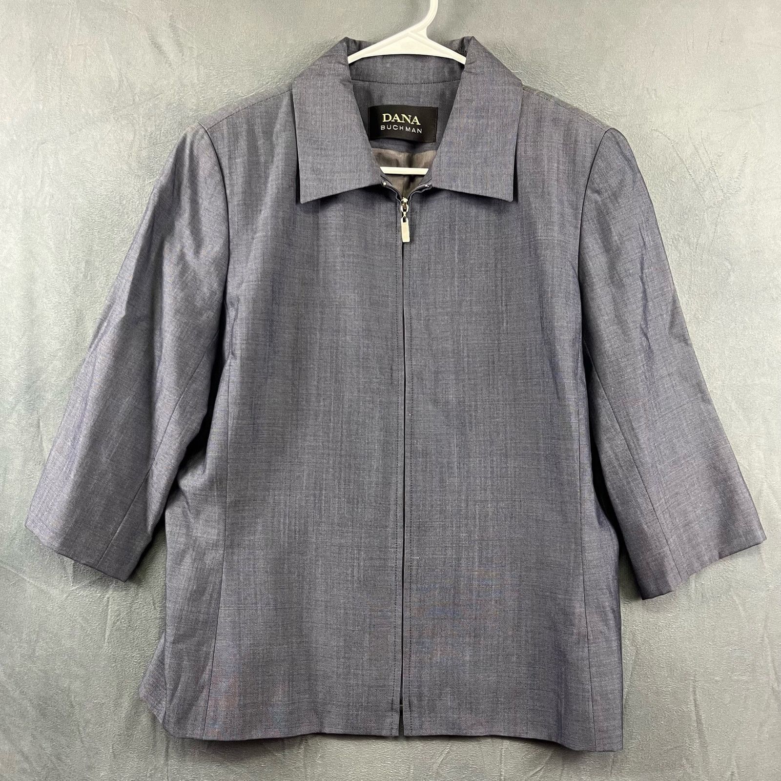 Other Dana Buchman Wool Blend Blazer Women's Size 12- 3/4 Sleeves Size XL / US 12-14 / IT 48-50 - 1 Thumbnail