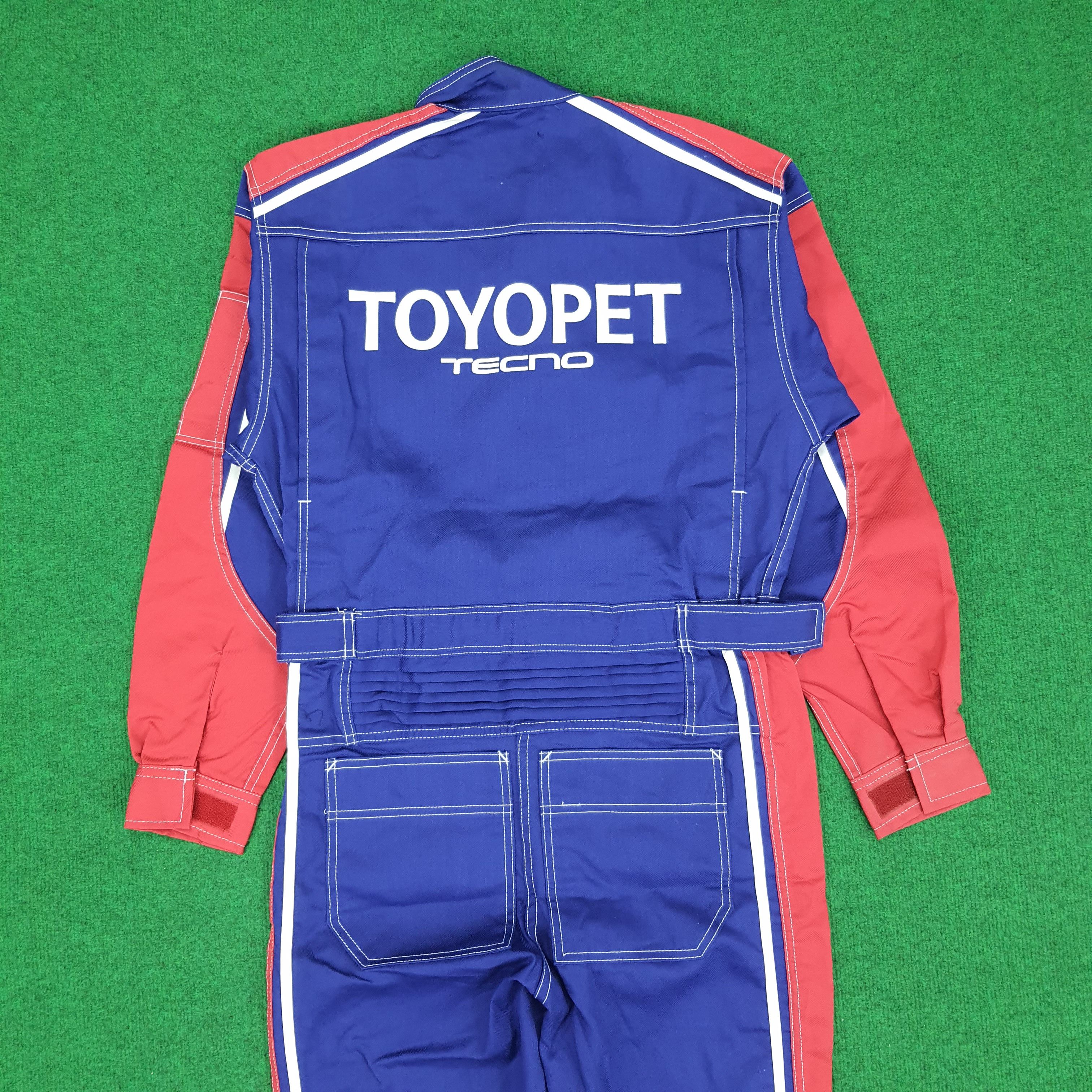 Japanese Brand Vintage Toyota Toyopet Japanese Racing Workwear Coverall Size US S / EU 44-46 / 1 - 2 Thumbnail