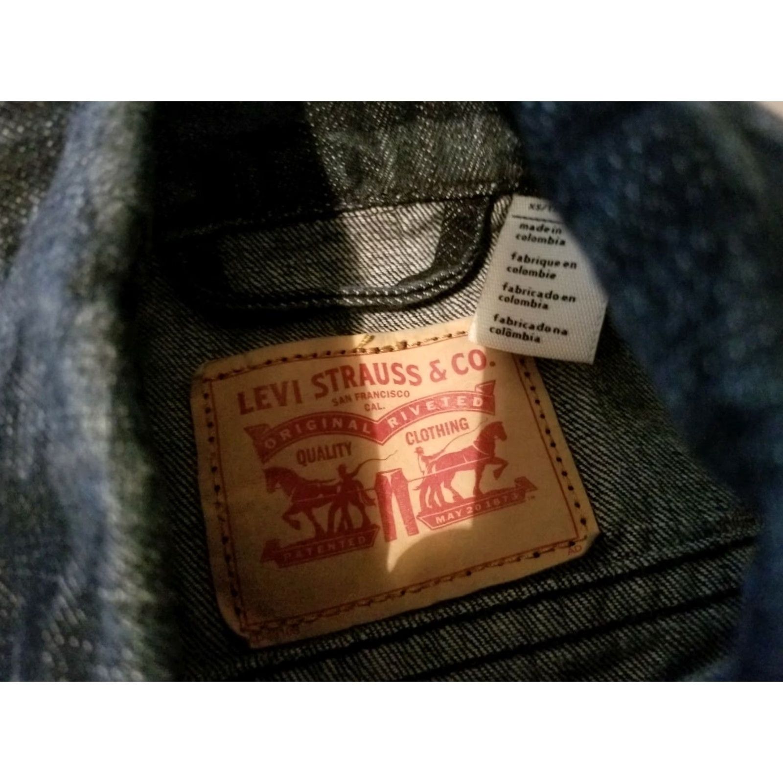 Levi's VINTAGE Levi's Denim Vest XS Blue Jean Jacket Womens Jacket Vest XS Blue Levi's Denim Jacket Size 26" / US 2 / IT 38 - 4 Thumbnail