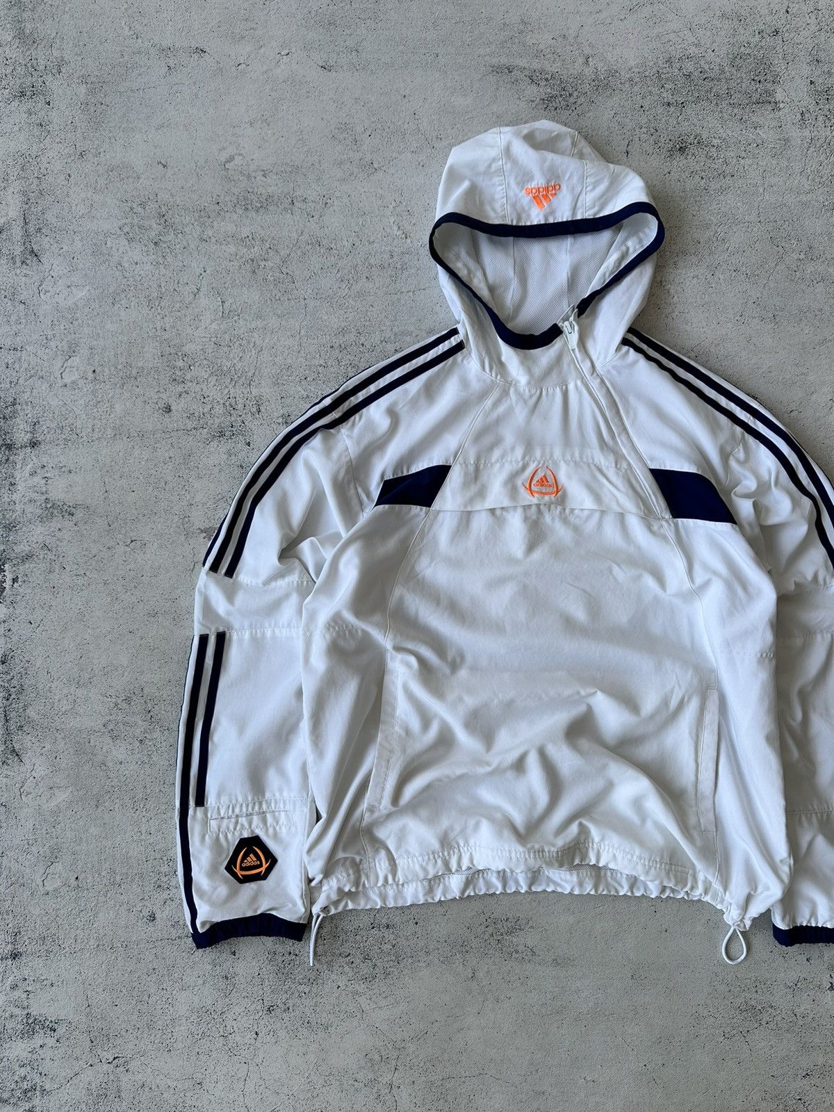 Adidas × Vintage Vintage Ninja Adidas Track Jacket Anorak 00s Size US L / EU 52-54 / 3 - 3 Thumbnail