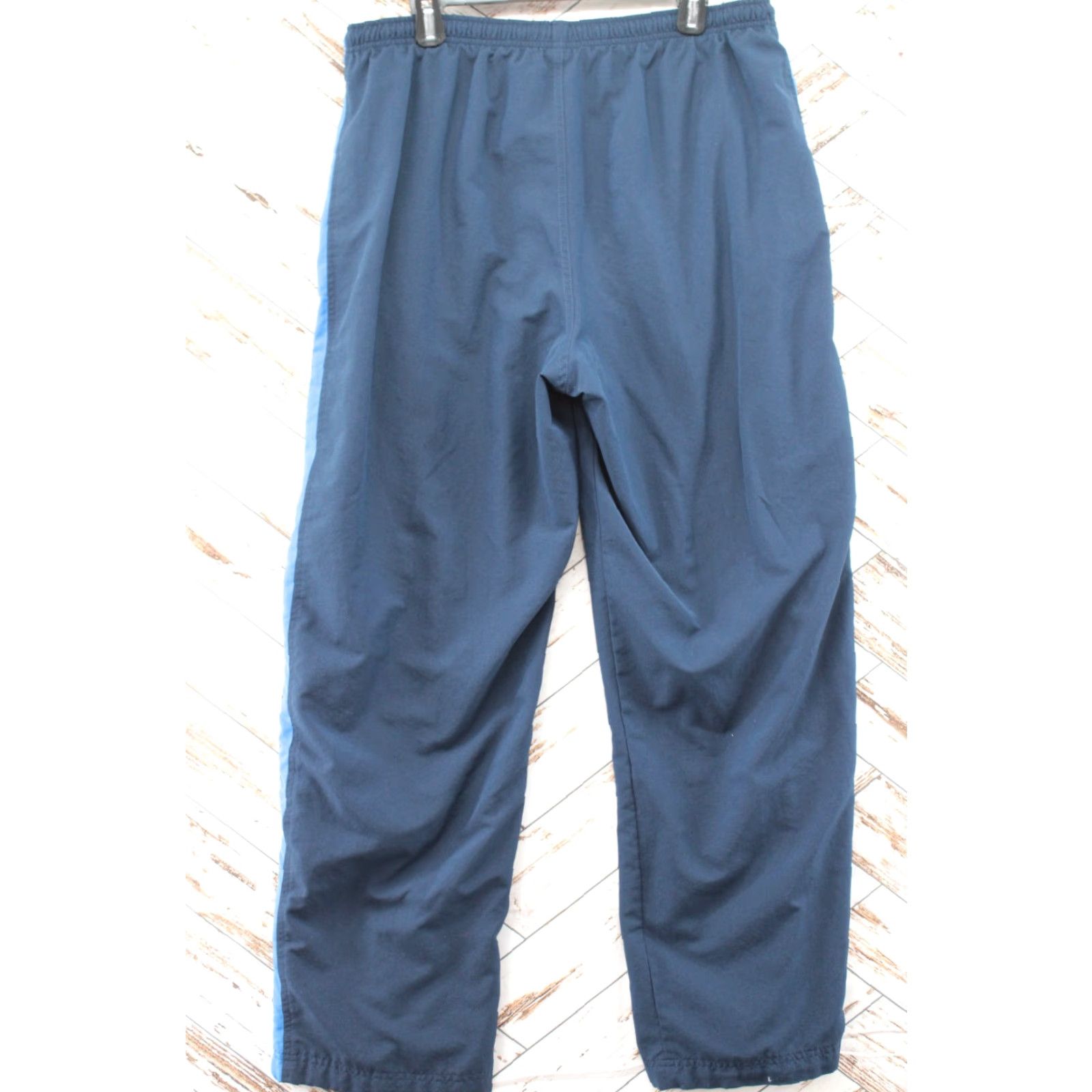 Nike Nike Fleece Lined Warm Up Pants Men's XL Blue Running Training Athleisure Size US 36 / EU 52 - 2 Thumbnail