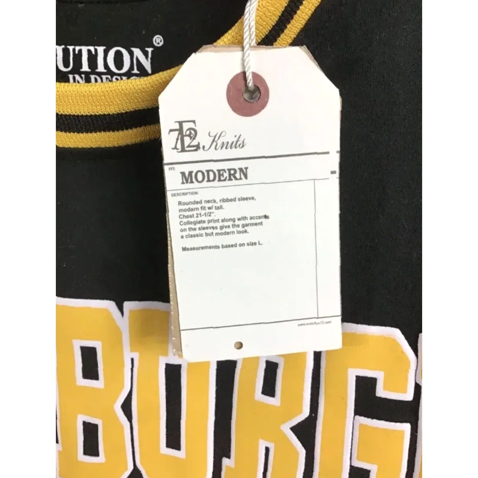 Vintage NEW Evolution Pittsburgh Steelers #84 Long Sleeve Football Jersey Size Sm Size US S / EU 44-46 / 1 - 3 Thumbnail