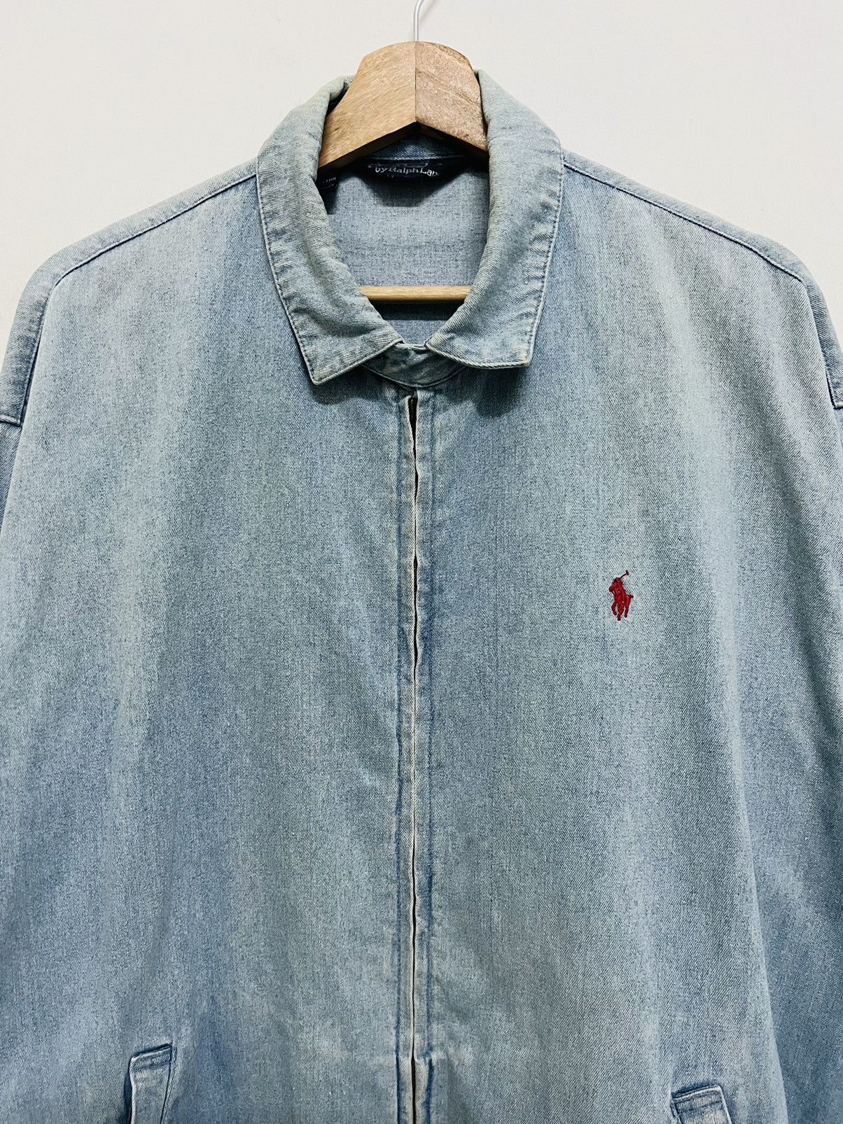 Designer × Polo Ralph Lauren × Vintage Vintage Polo Ralph Lauren Zipper Jacket Size US L / EU 52-54 / 3 - 2 Thumbnail