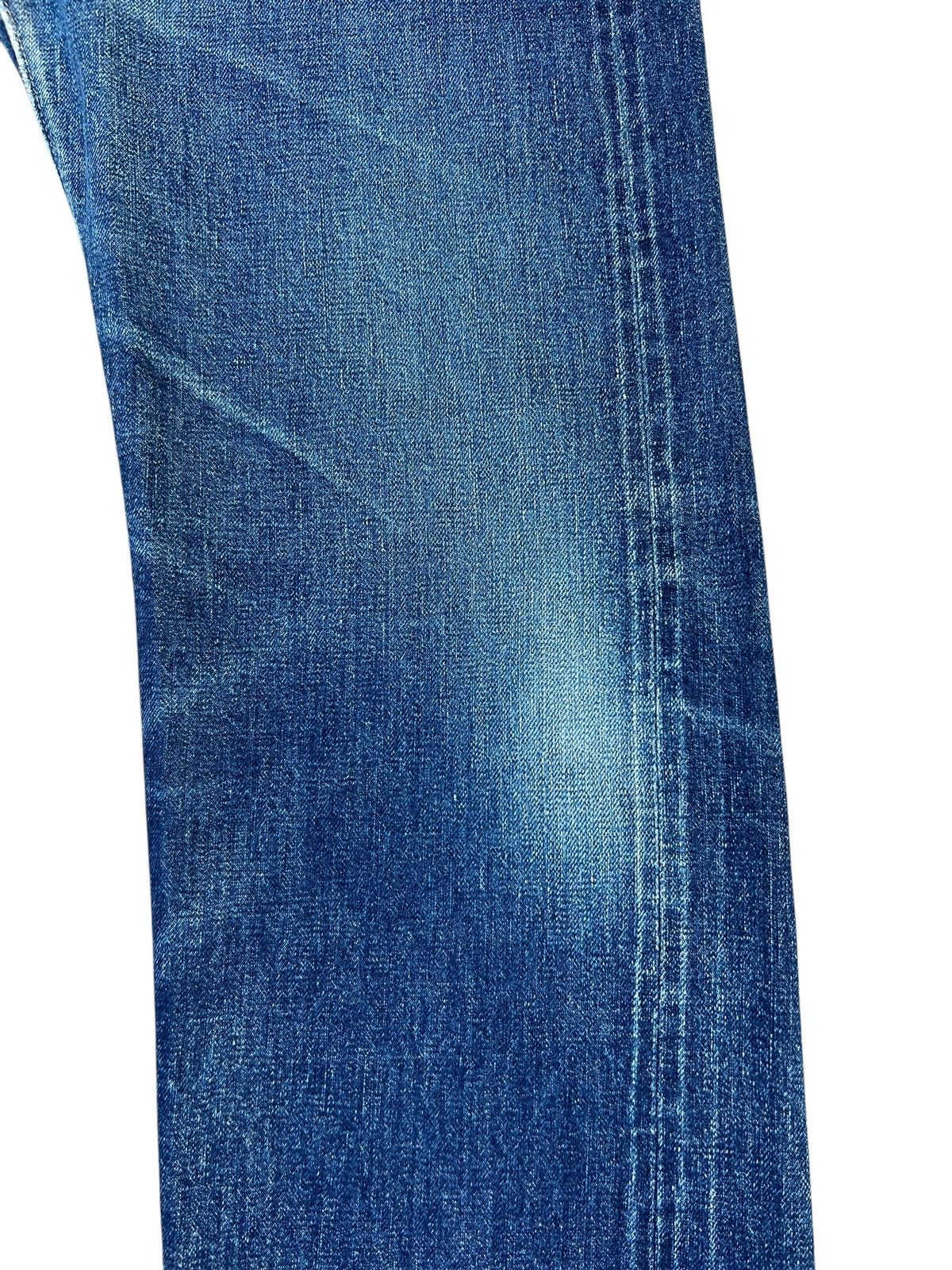 Denime Vintage 90s DENIME Japan Leather Patch Denim Selvedge Jeans Size US 29 - 10 Thumbnail