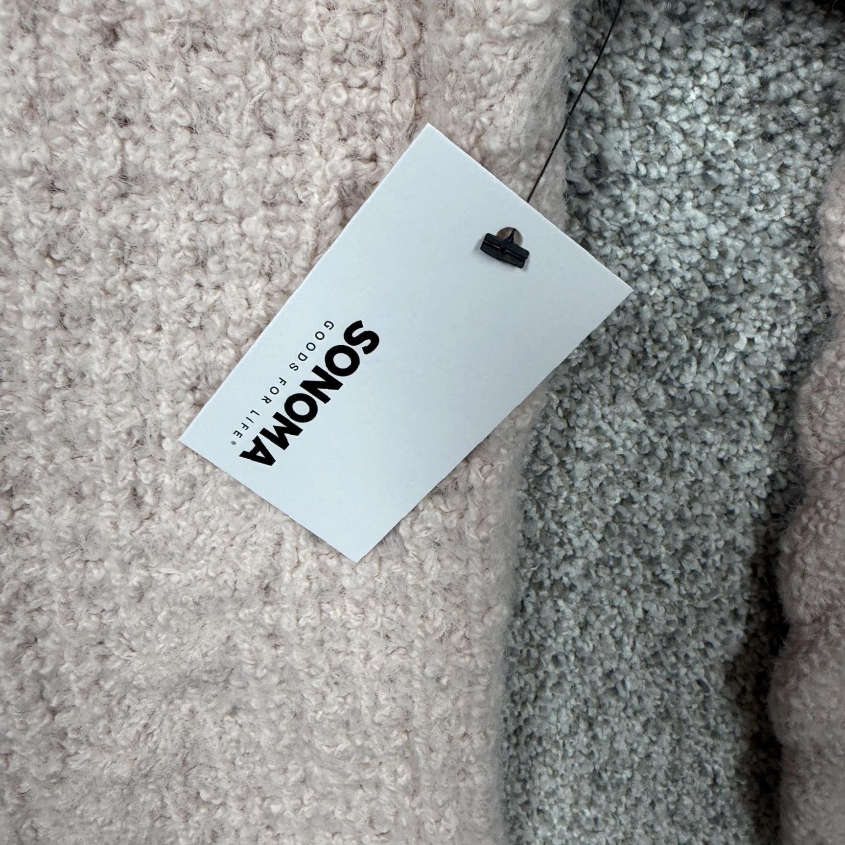 Pinko Sonoma Womens L Pink Cable-Knit Pullover Mock Neck Sweater, Casual Preppy Knit Top Size L / US 10 / IT 46 - 2 Thumbnail