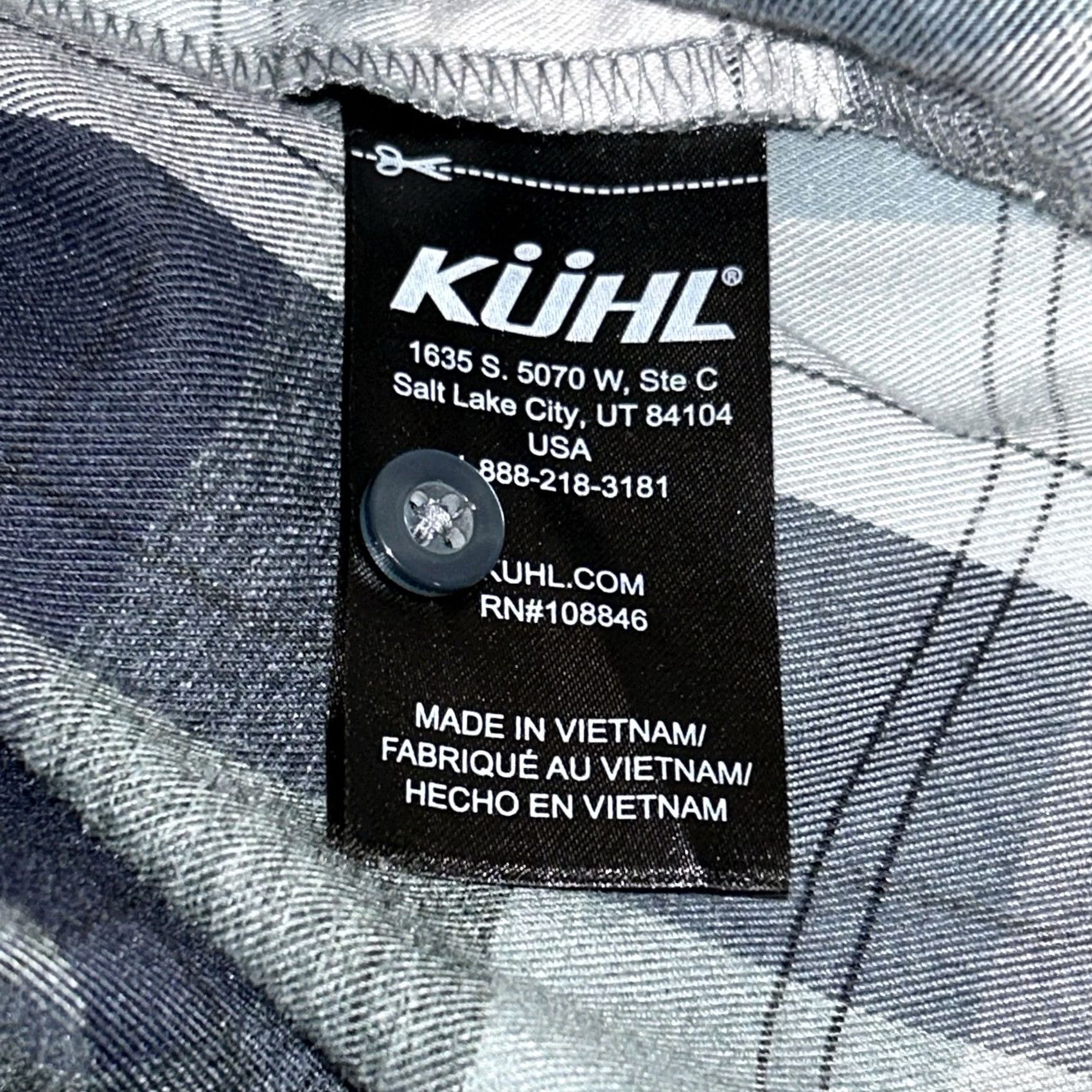 Vintage VINTAGE Kuhl Tess Flannel Button Up Shirt Long Sleeve Women's XL Blue Plaid Pocketed Casual Shirt Size XL / US 12-14 / IT 48-50 - 6 Thumbnail