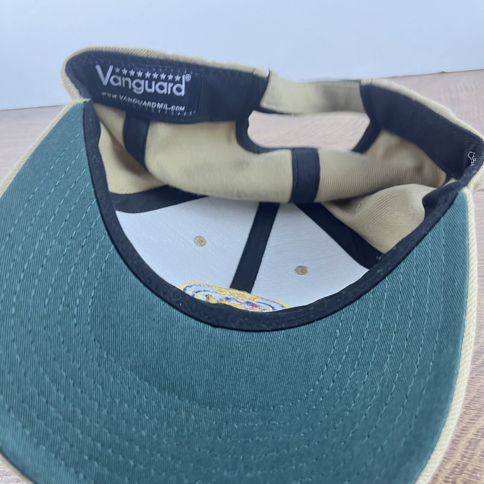 Other NAVY JROTC Hat US Navy Junior ROTC Adjustable Hat Tan Brown Size ONE SIZE - 12 Thumbnail