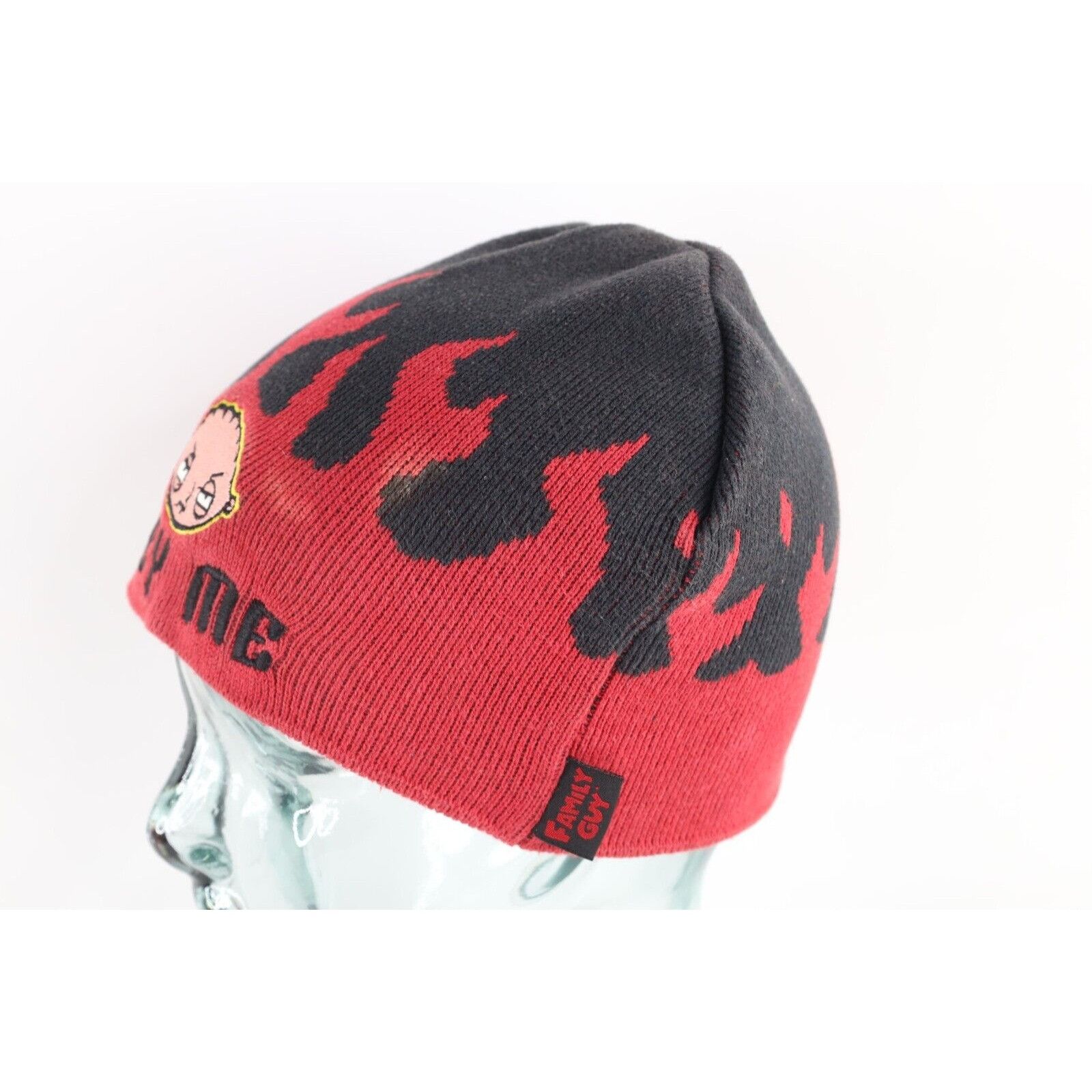 Vintage Vintage Family Guy Distressed Stewie Obey Me Fire Hat Size ONE SIZE - 4 Thumbnail