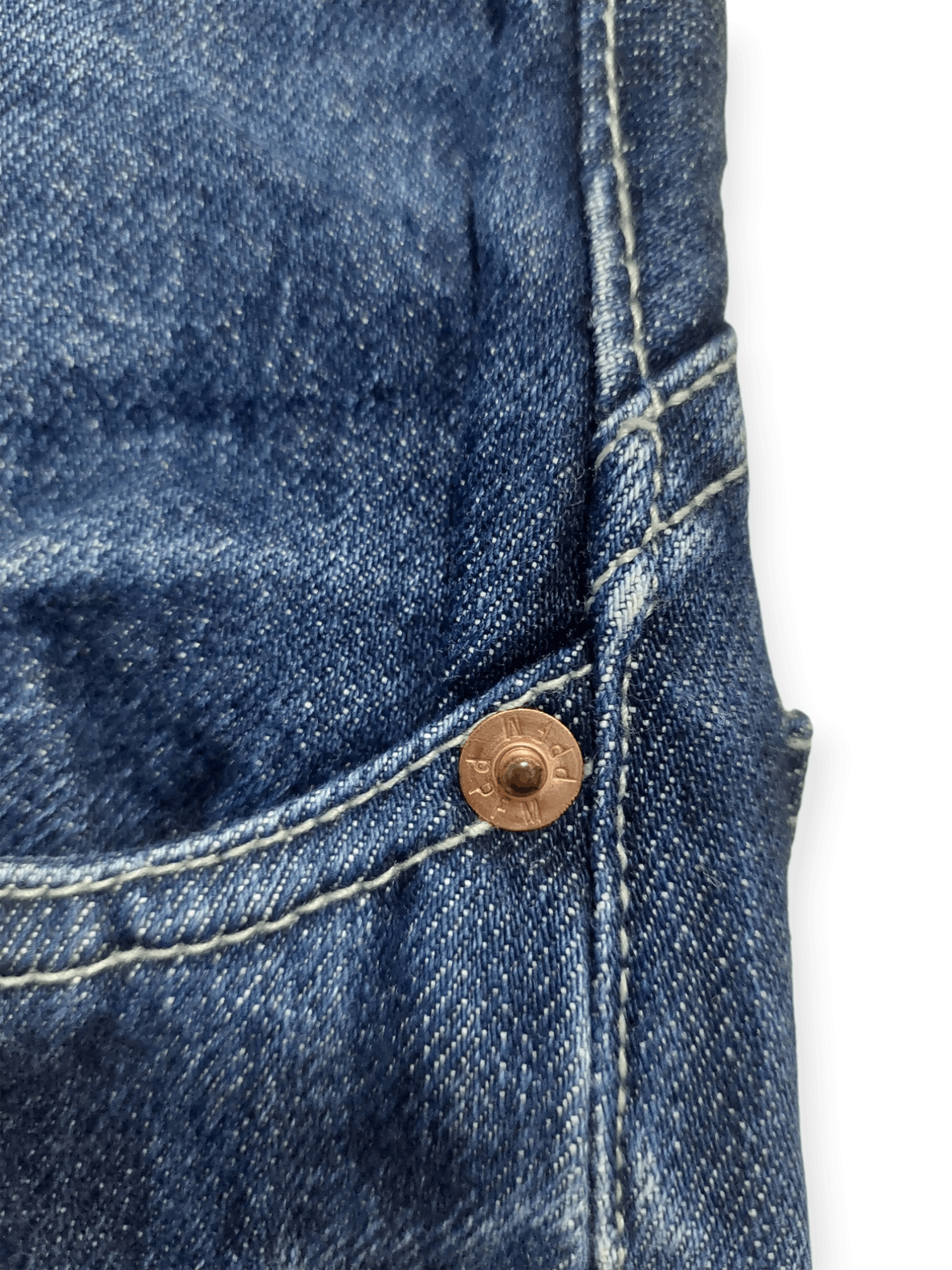 PPFM PPFM Distressed Denim Jeans Size US 28 / EU 44 - 8 Thumbnail