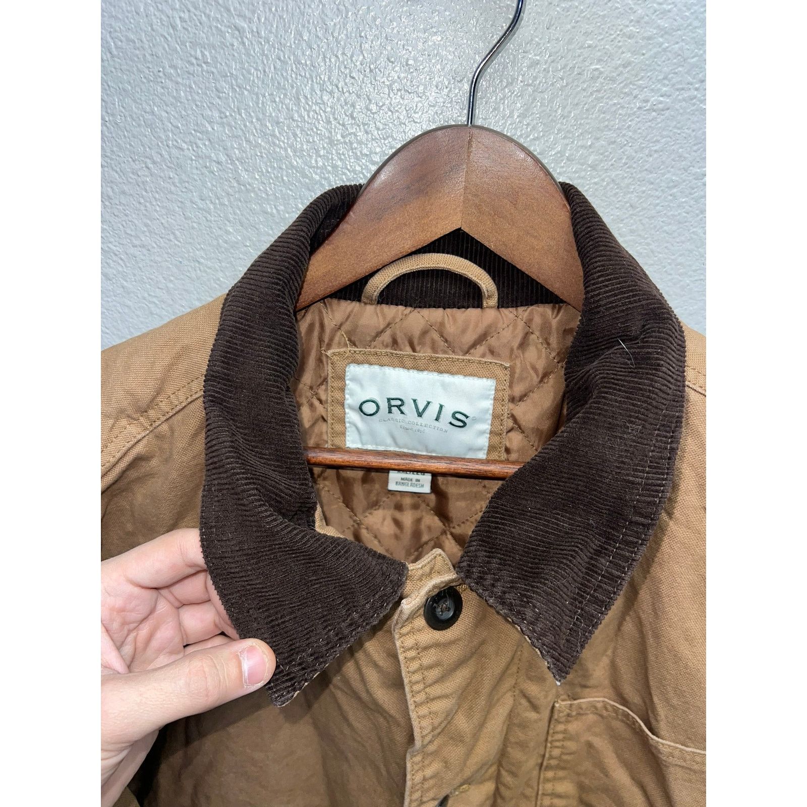 Vintage Orvis Chore Jacket Coat Classic Collection Barn Button Up 2X Size US XXL / EU 58 / 5 - 8 Thumbnail