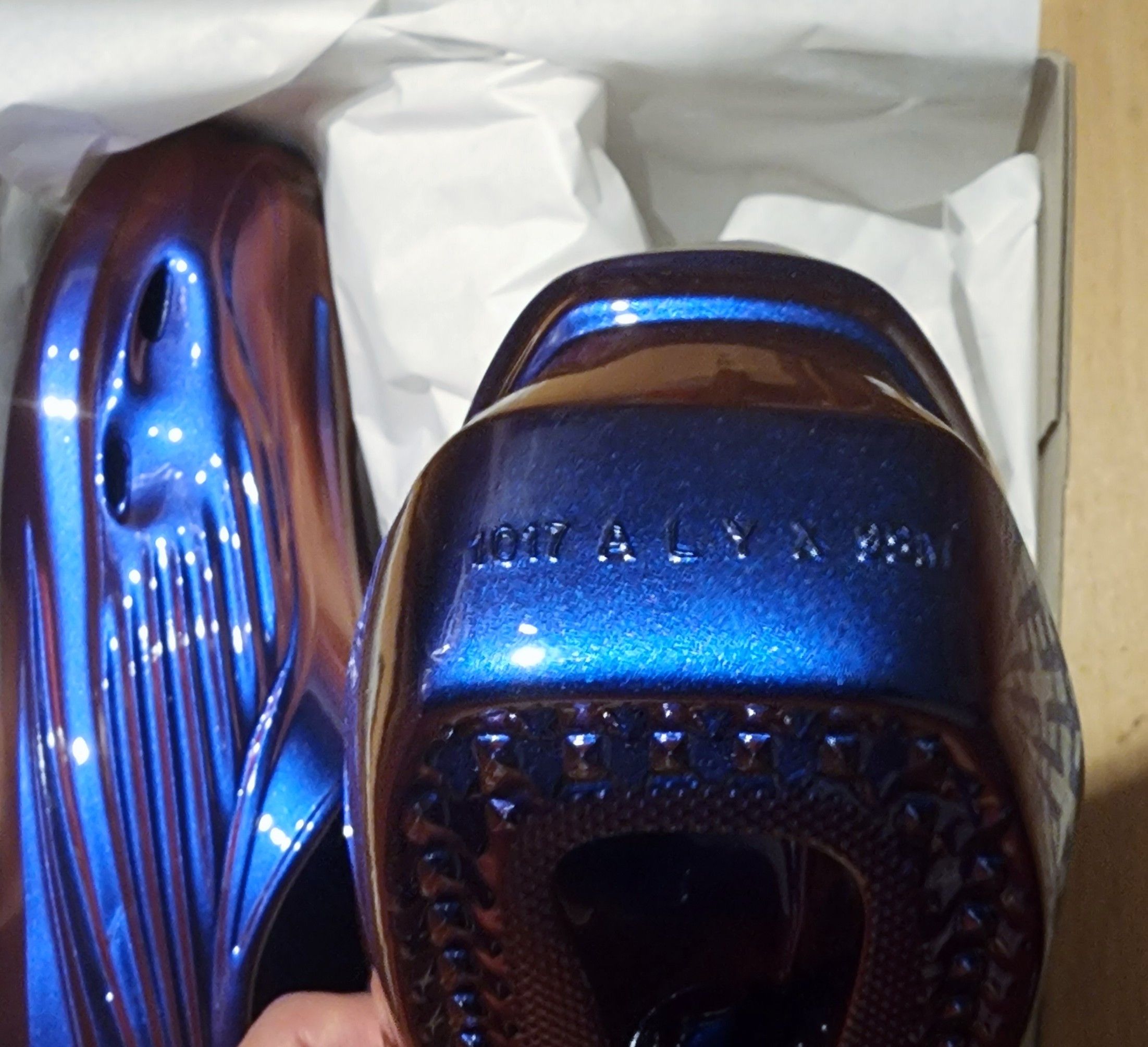1017 ALYX 9SM 1017 ALYX 9SM - Mono Calabrone Purple Slip Ons Size US 11 / EU 44 - 11 Thumbnail